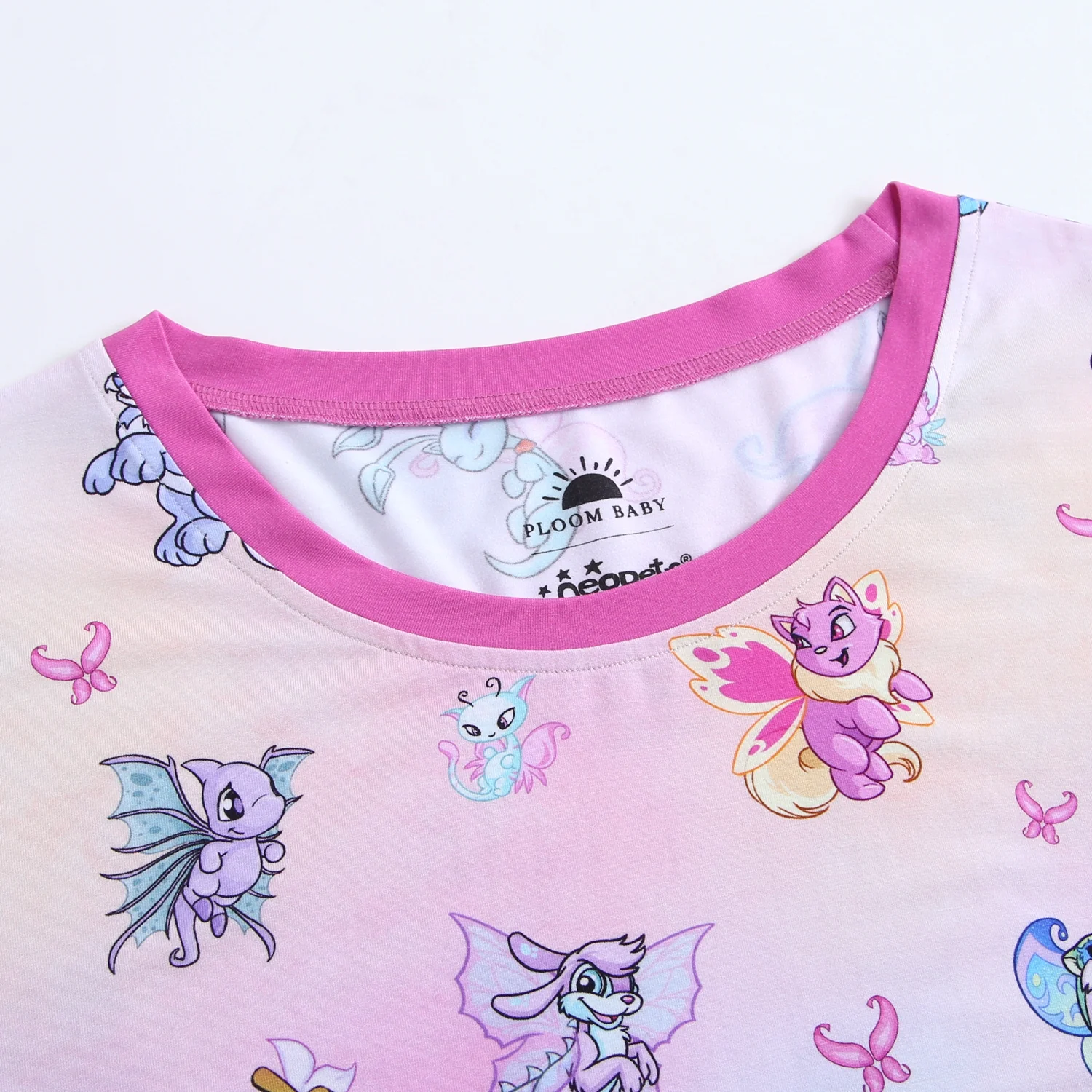 PREORDER - SHIPS SEPTEMBER - Adult Mega Sleep Tee - Neopets® Faerie - Tencel™ Modal - Image 5