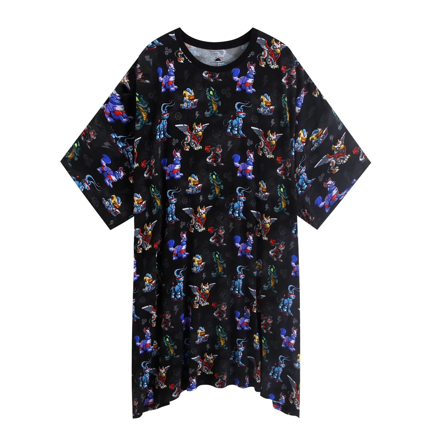 Adult Mega Sleep Tee - Neopets® Robot - Luxe - Image 7