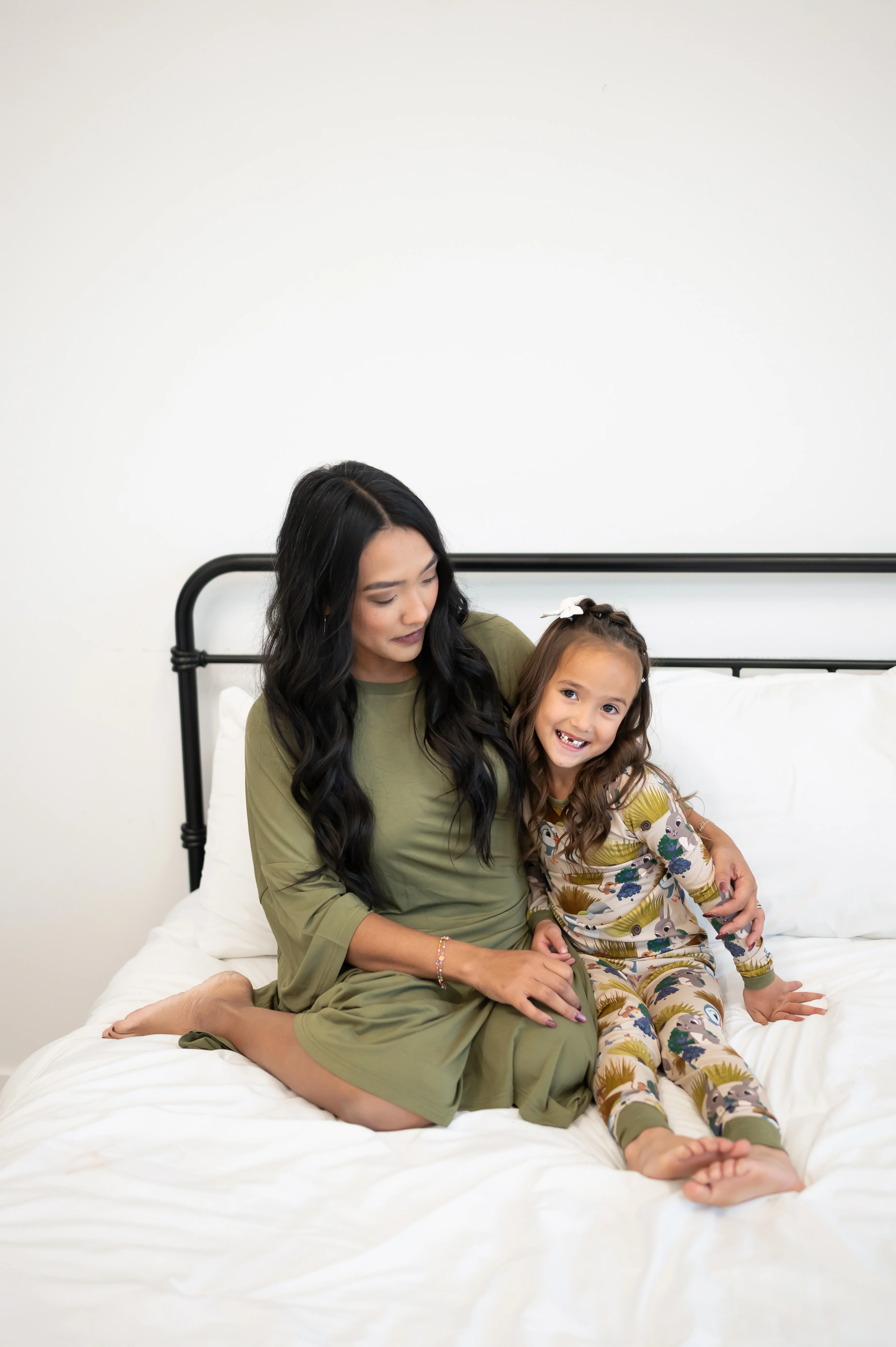 Adult Mega Sleep Tee - Olive - Ploom Collective - Tencel Modal - Image 5