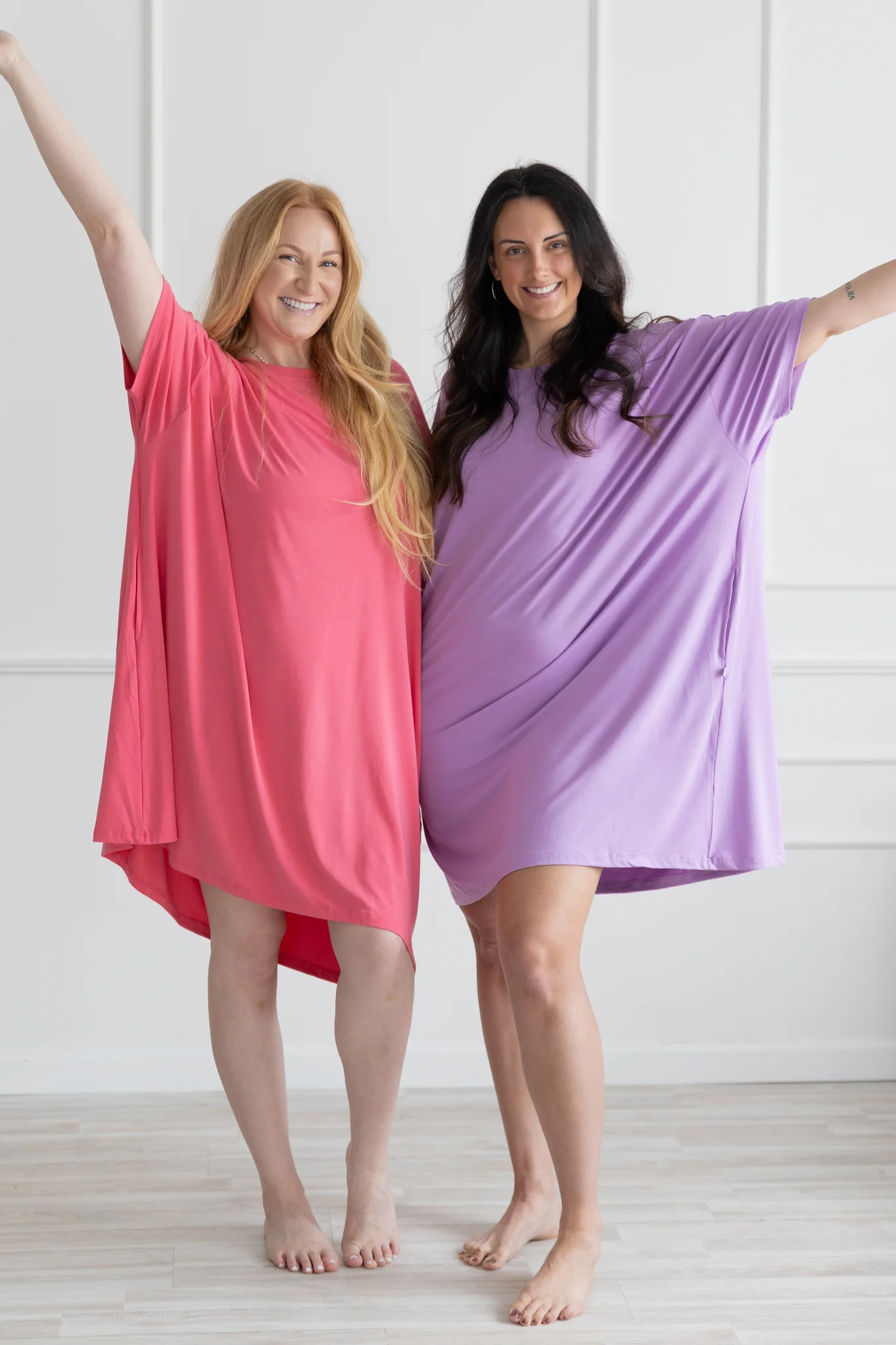 Adult Mega Sleep Tee - Unicorn Tail - Ploom Collective - Tencel Modal - Image 3