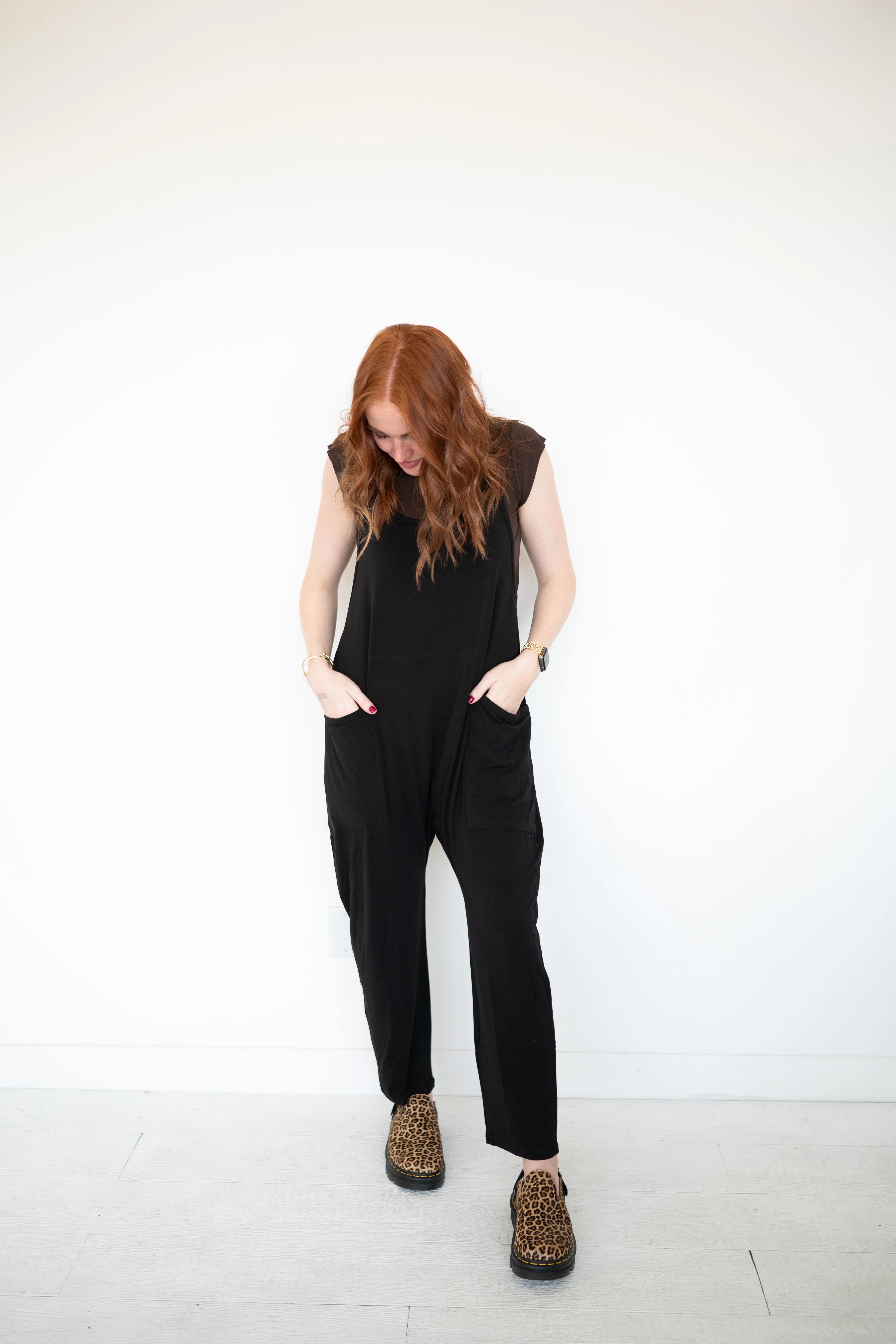 Adult Overalls - Obsidian -  Ploom Collective - Luxe Bamboo - Image 8