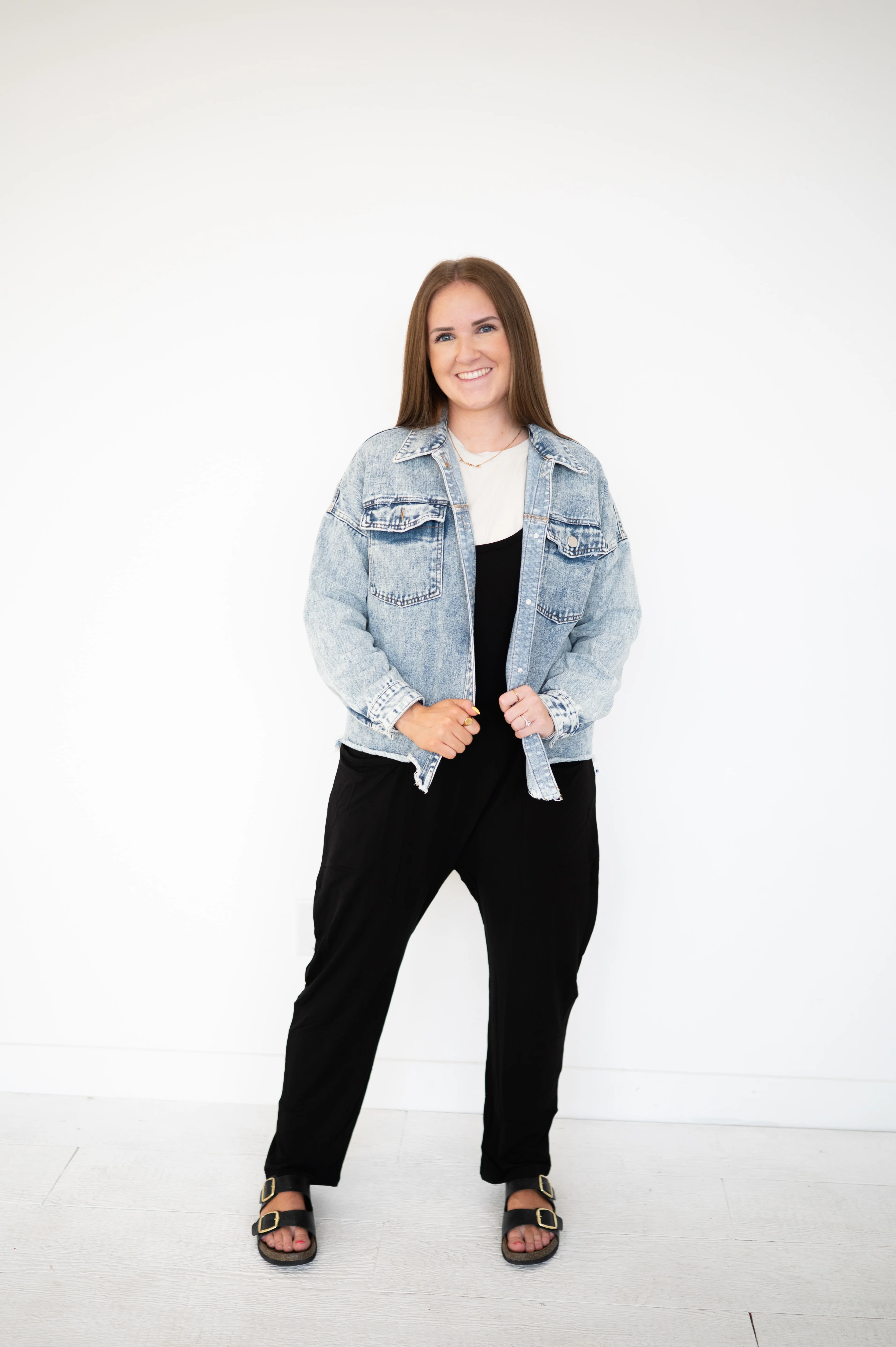 Adult Overalls - Obsidian -  Ploom Collective - Luxe Bamboo - Image 9