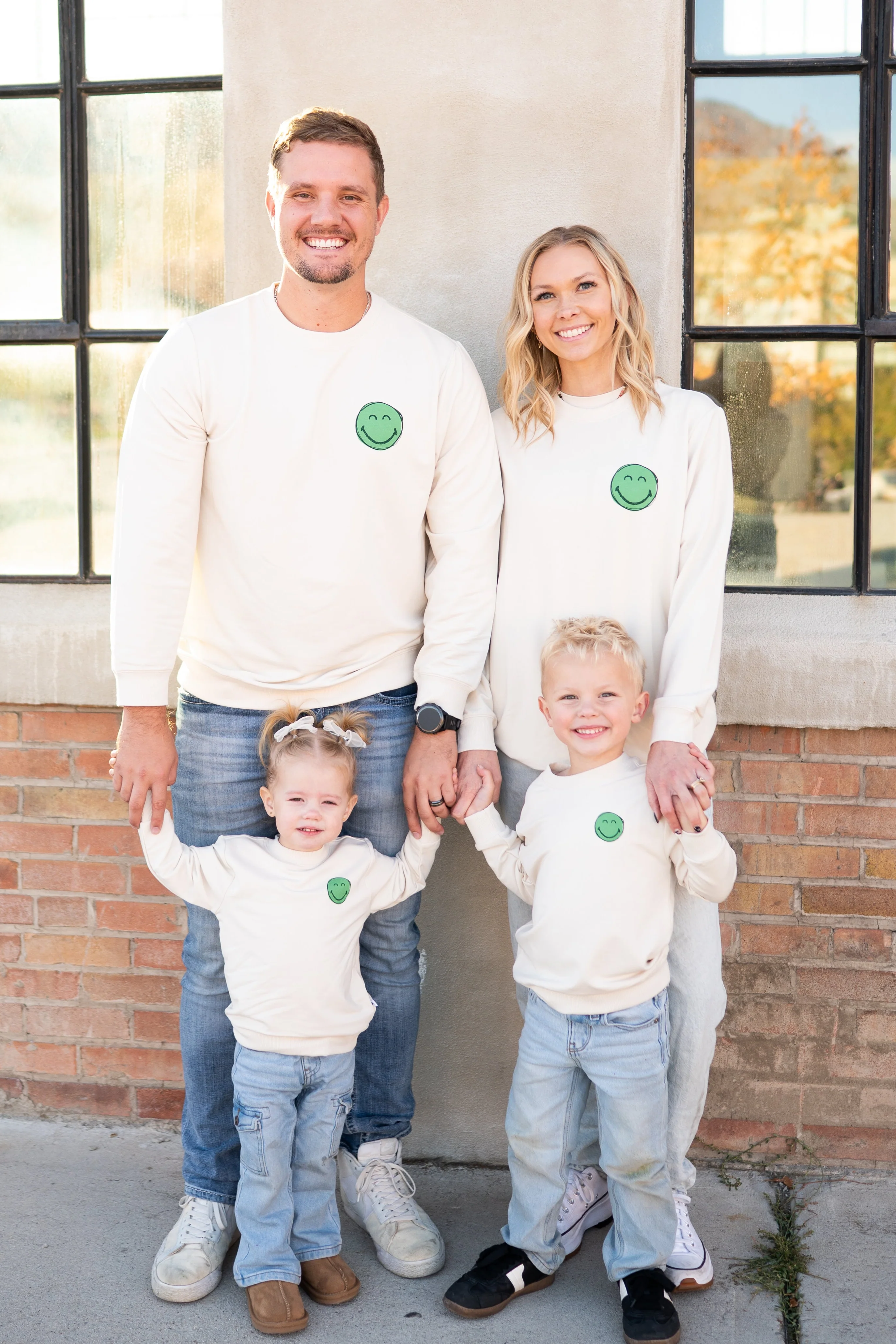 Adult Unisex Crewneck - SmileyWorld® Energy - Luxe Bamboo Cotton French Terry - Image 6