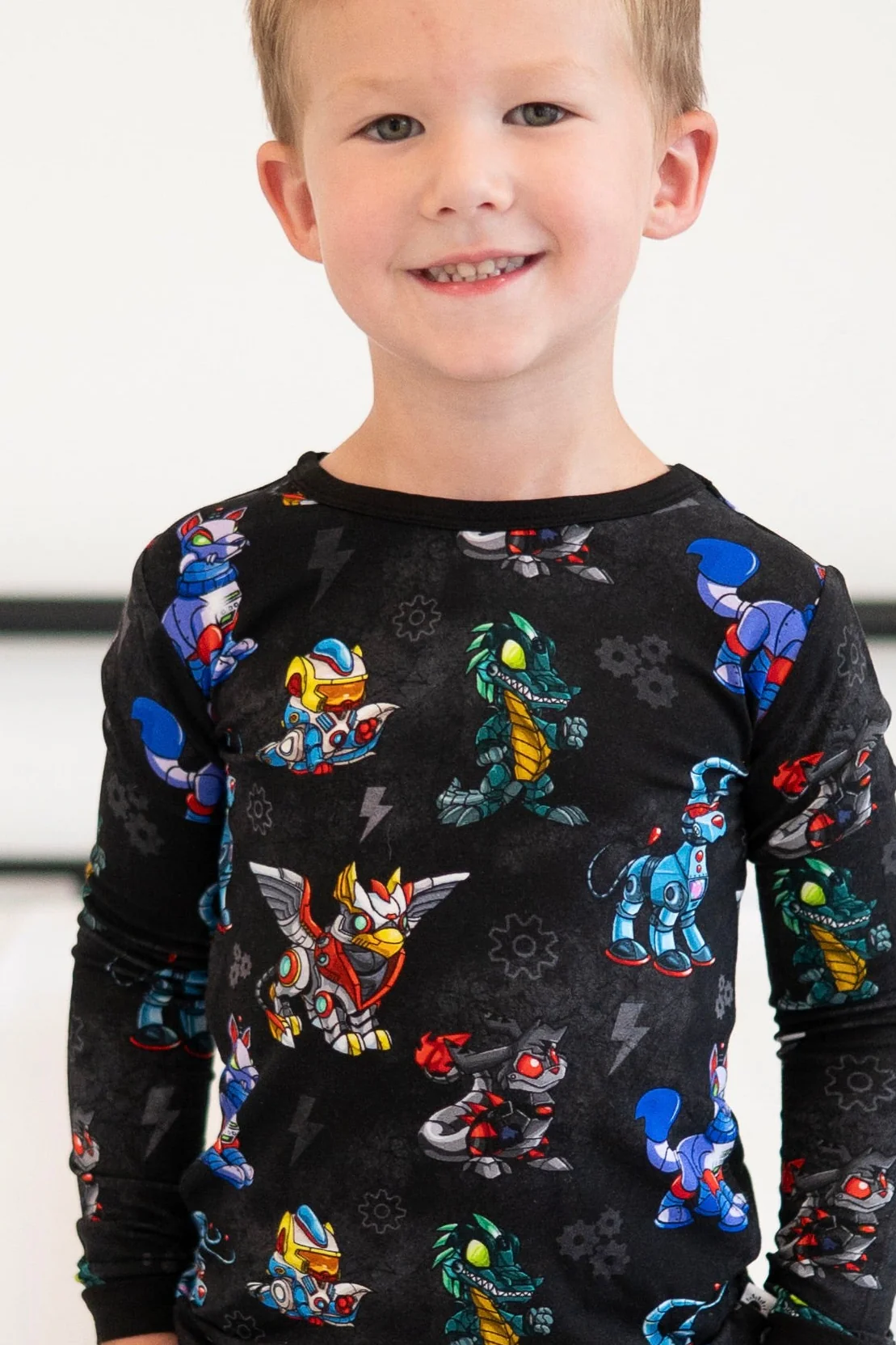 Classic Fit PJ Set - Neopets® Robot - Luxe