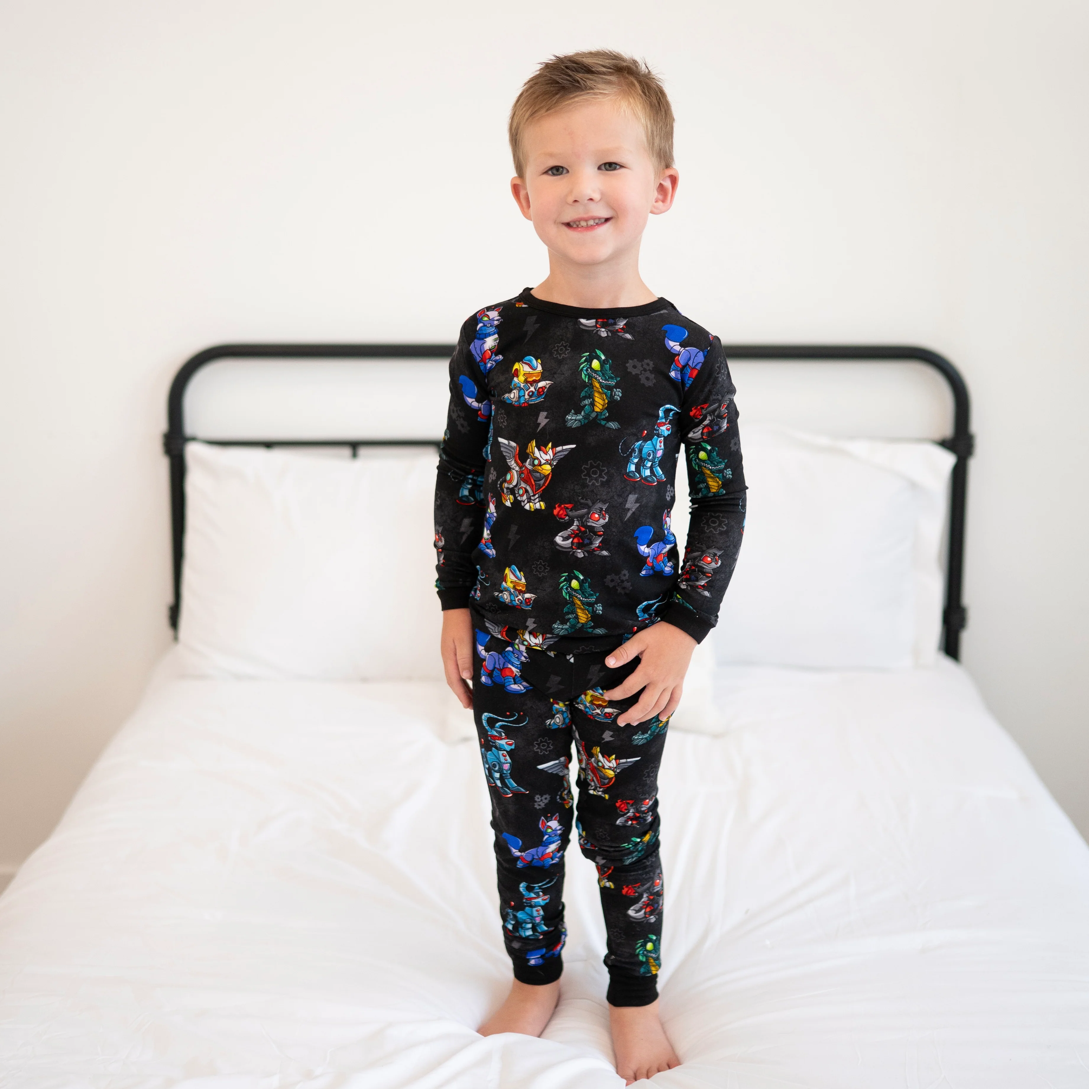 Classic Fit PJ Set - Neopets® Robot - Luxe - Image 2