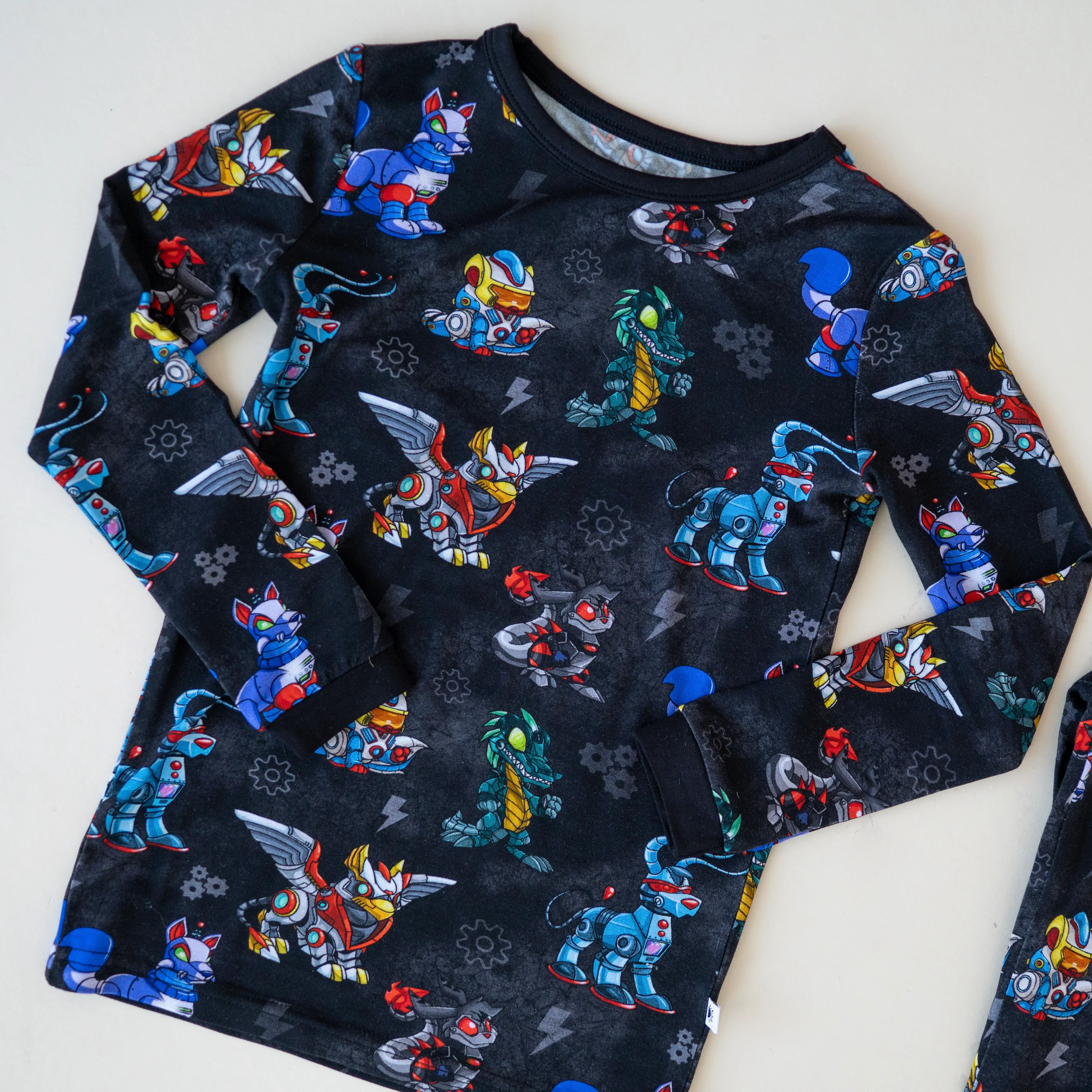 Classic Fit PJ Set - Neopets® Robot - Luxe - Image 3