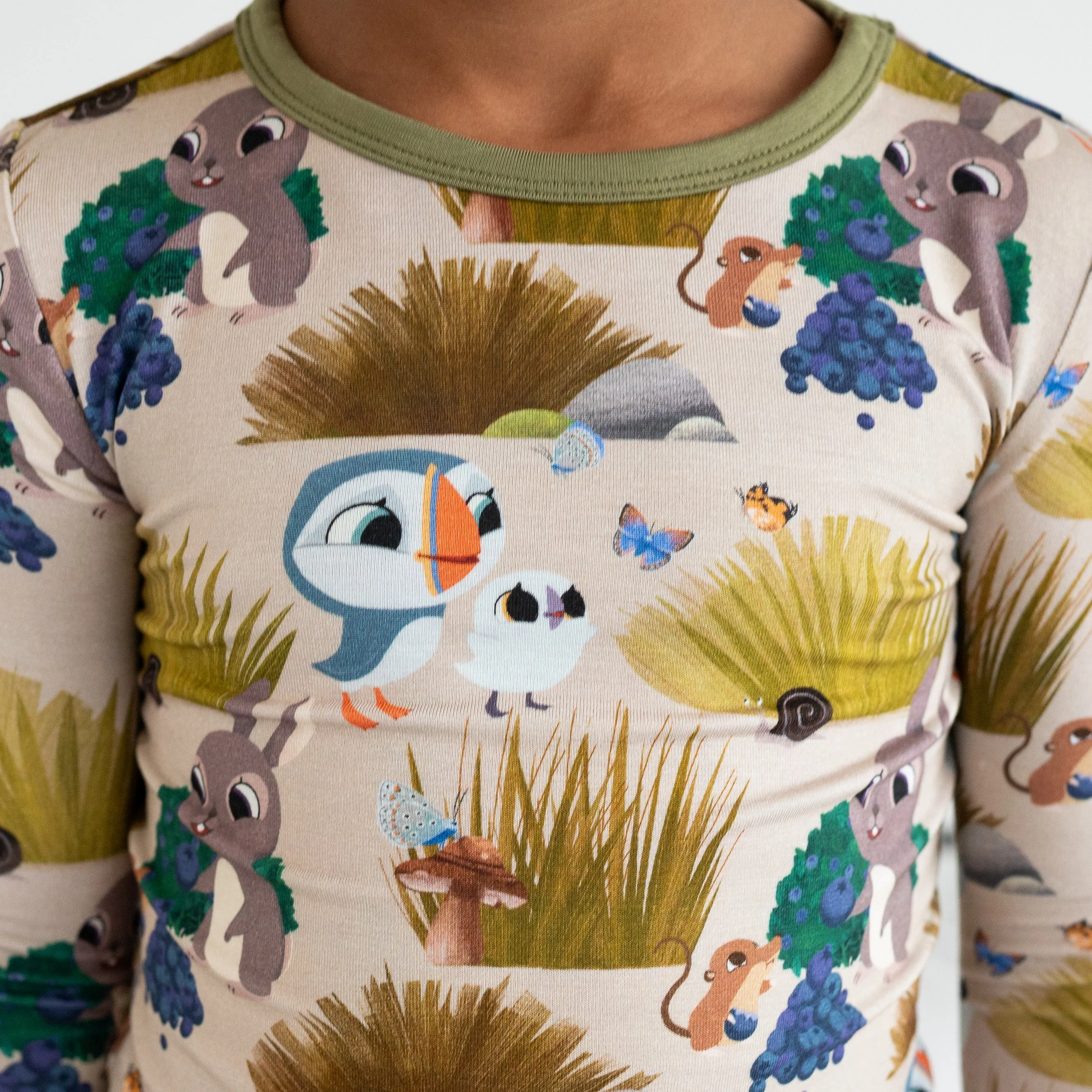 PREORDER - SHIPS SEPTEMBER - Classic Fit PJ Set - Puffin Rock™ - Tencel Modal