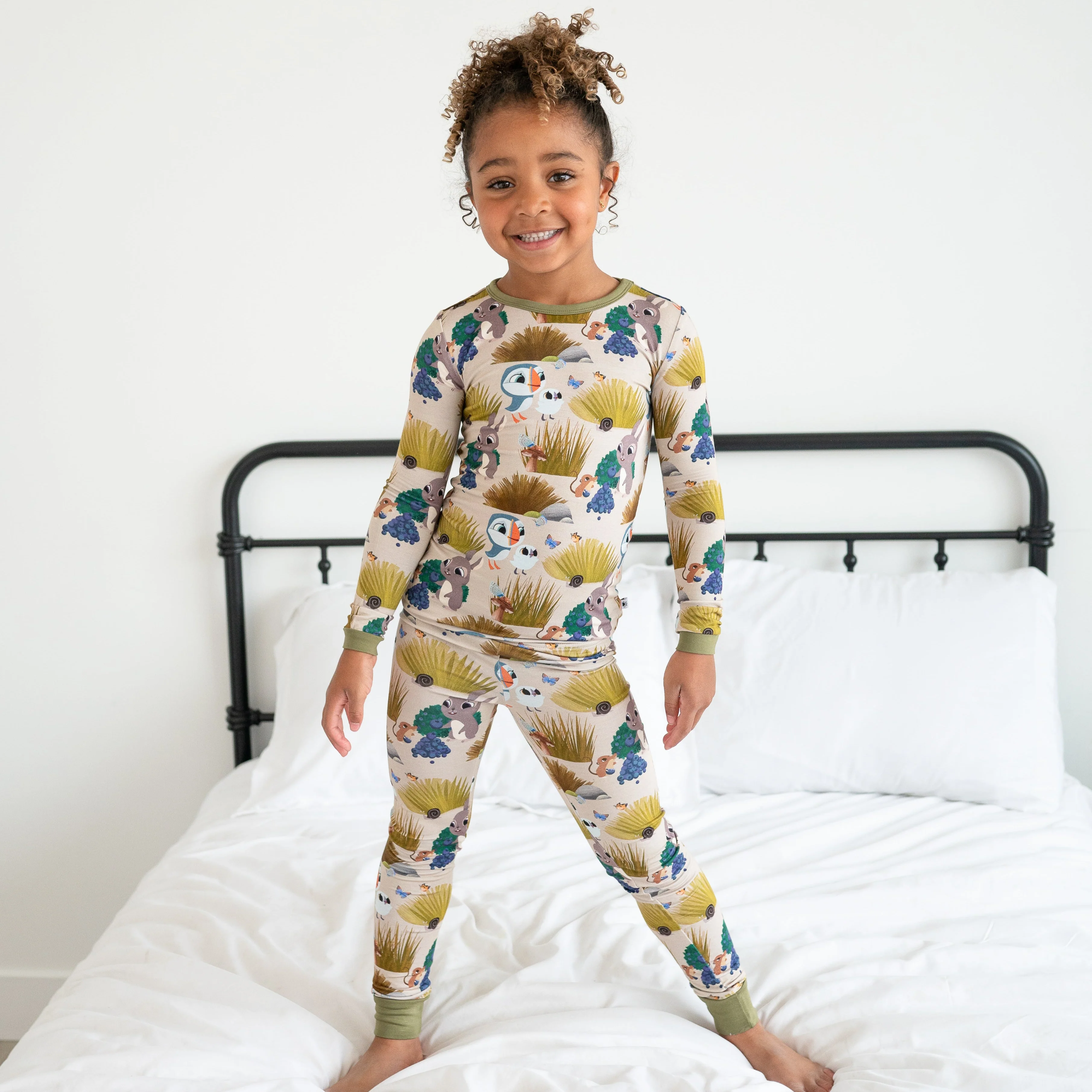 PREORDER - SHIPS SEPTEMBER - Classic Fit PJ Set - Puffin Rock™ - Tencel Modal - Image 2