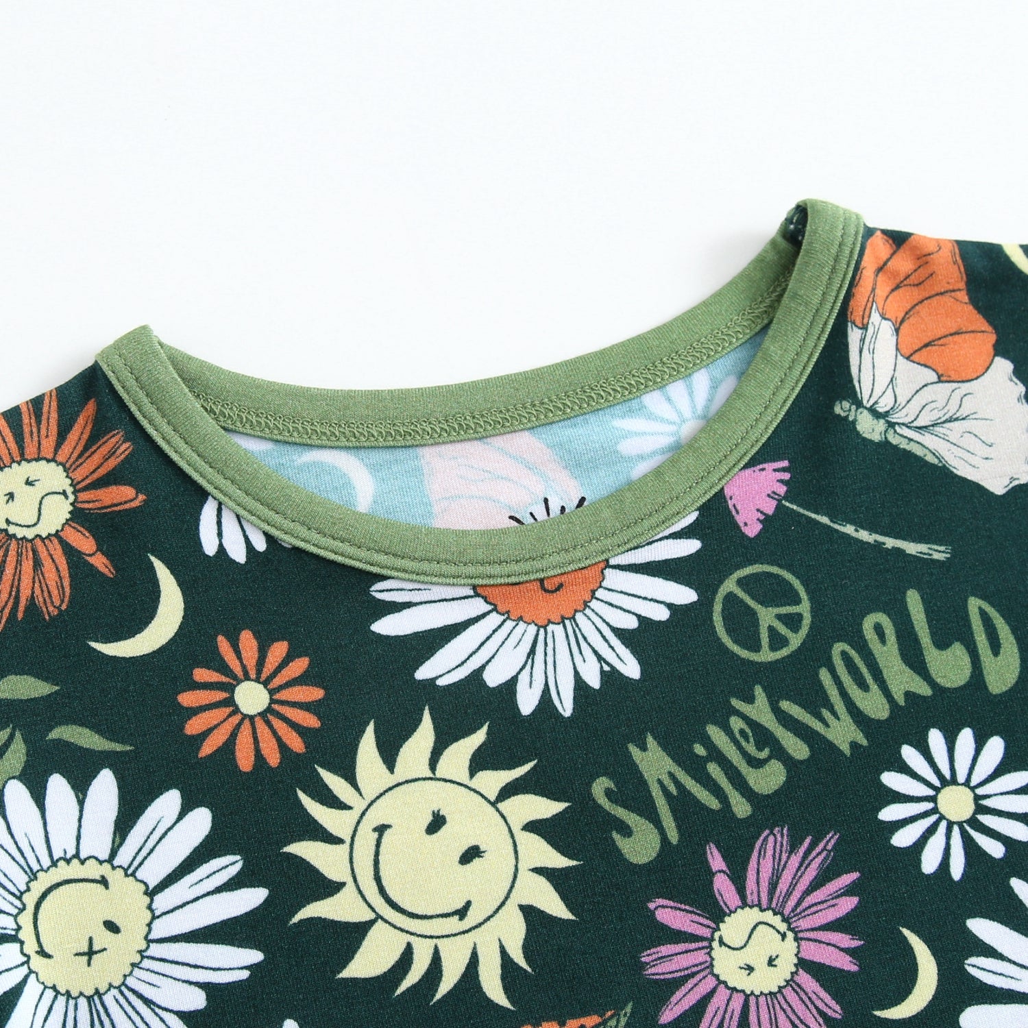 Classic Fit PJ Set - SmileyWorld® Groovy - Luxe Bamboo - Image 9