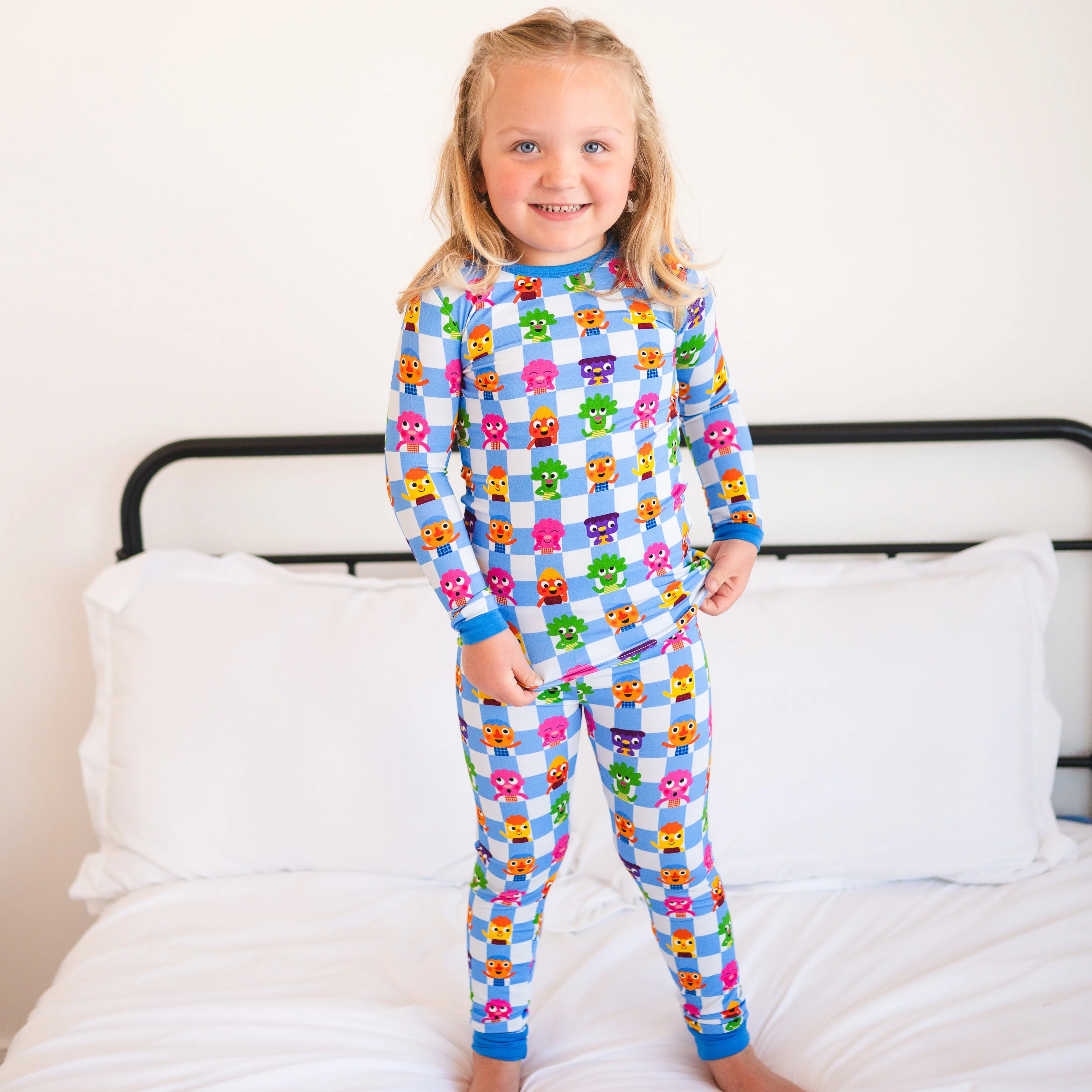 Classic Fit PJ Set - Super Simple™ Noodle & Pals - Tencel™ Modal - Image 3