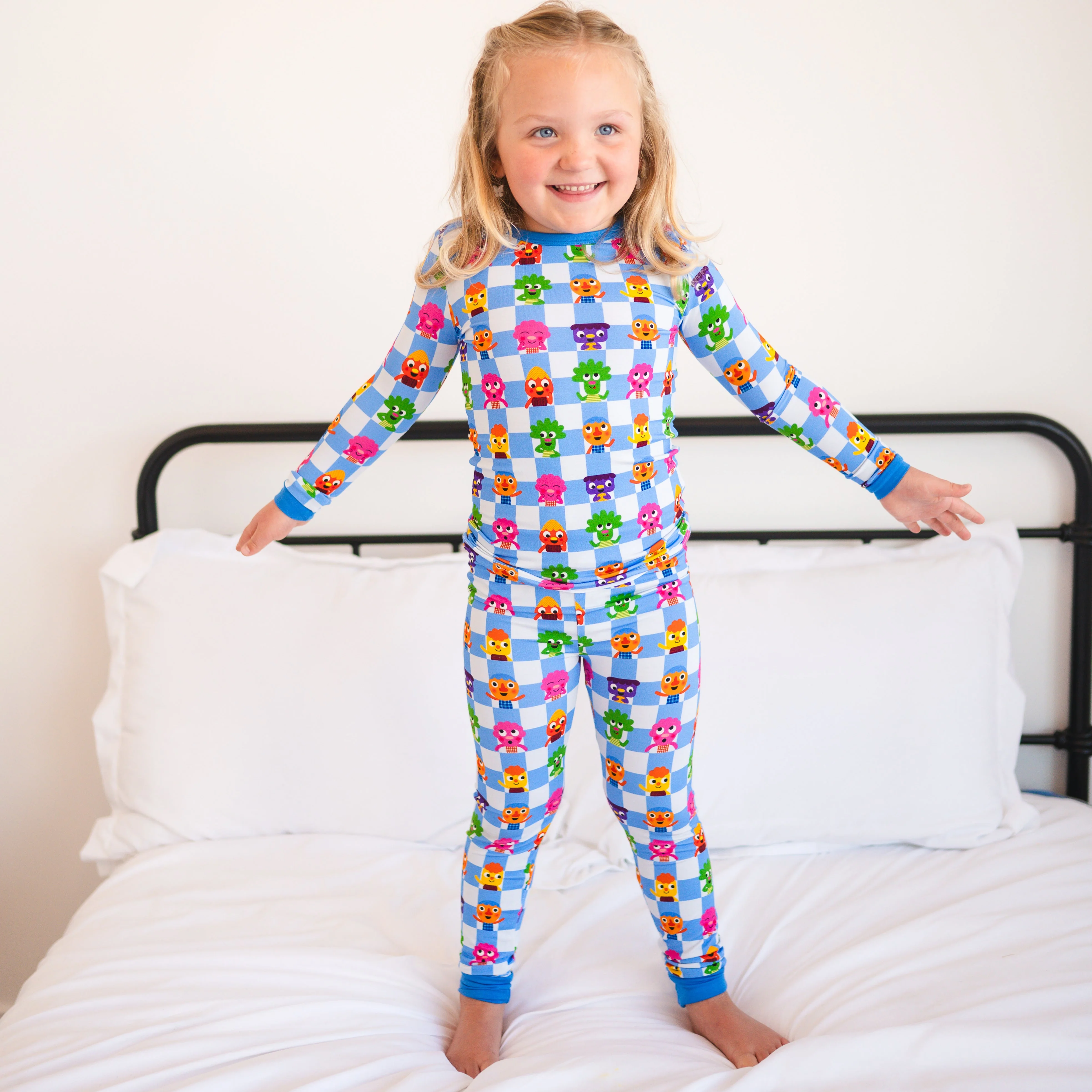 Classic Fit PJ Set - Super Simple™ Noodle & Pals - Tencel™ Modal - Image 4