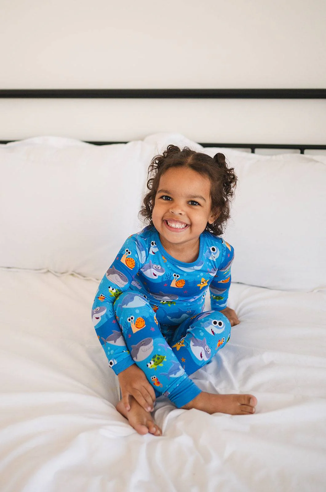 Classic Fit PJ Set - Super Simple™ Baby Shark - Tencel™ Modal - Image 3