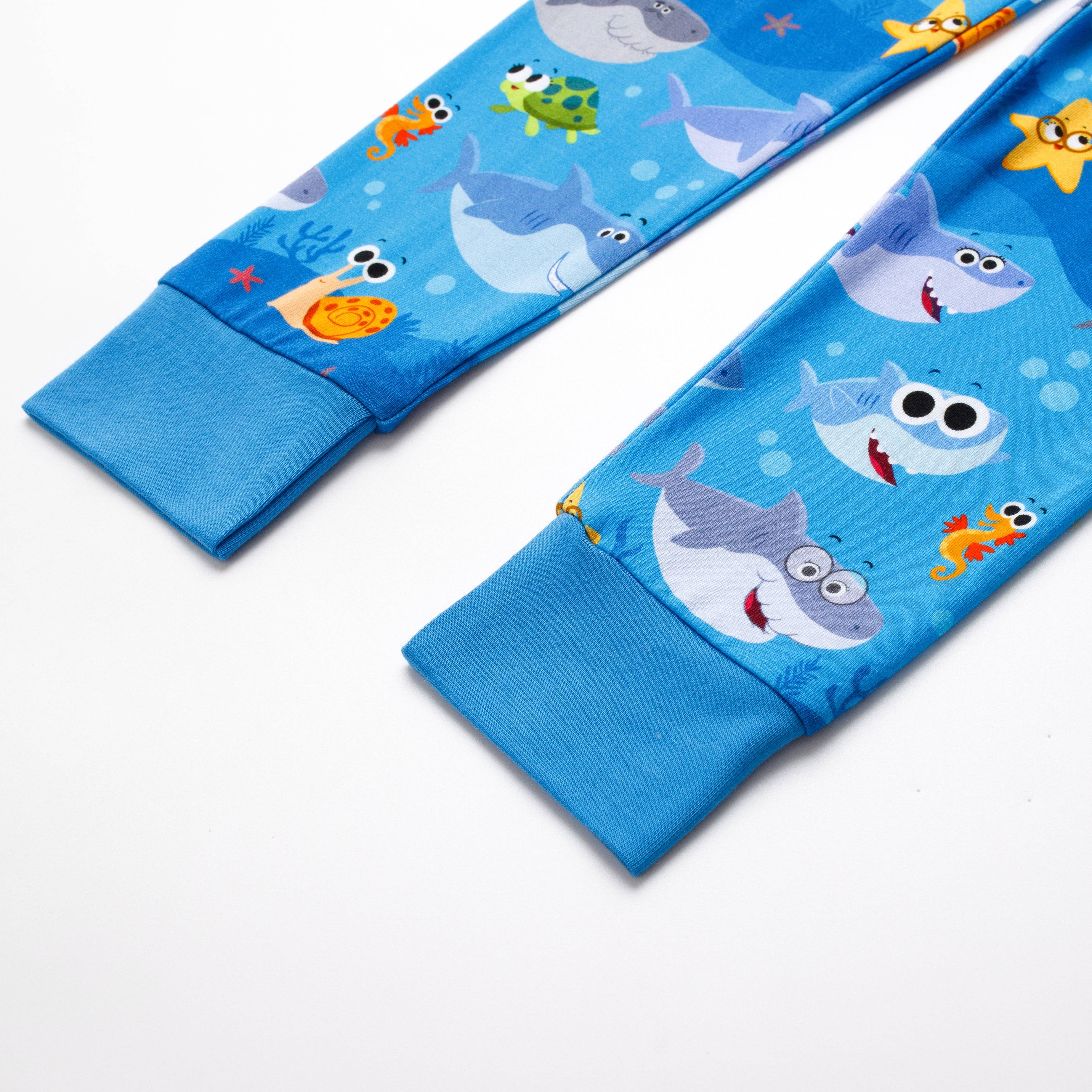 Classic Fit PJ Set - Super Simple™ Baby Shark - Tencel™ Modal - Image 7