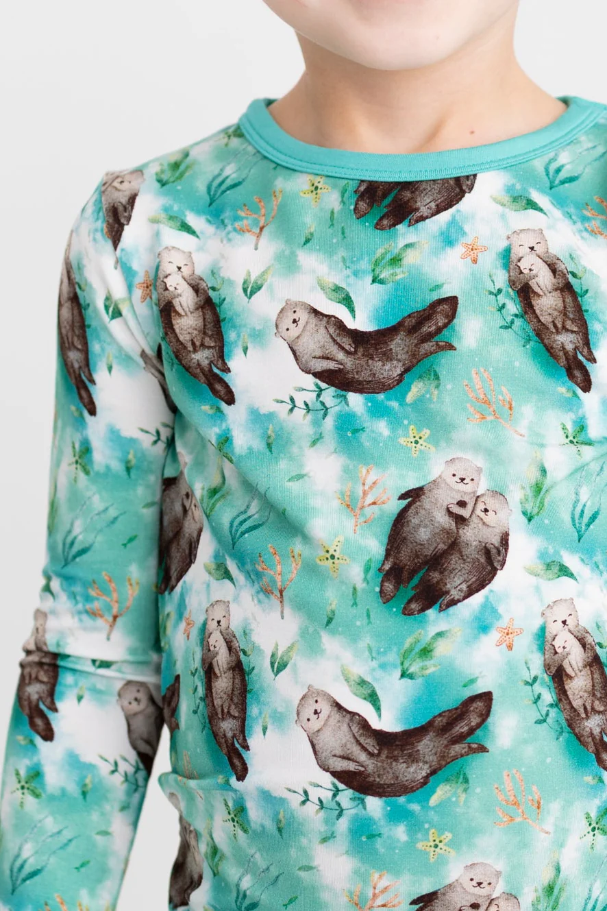 Classic PJ Set - Otters - Luxe
