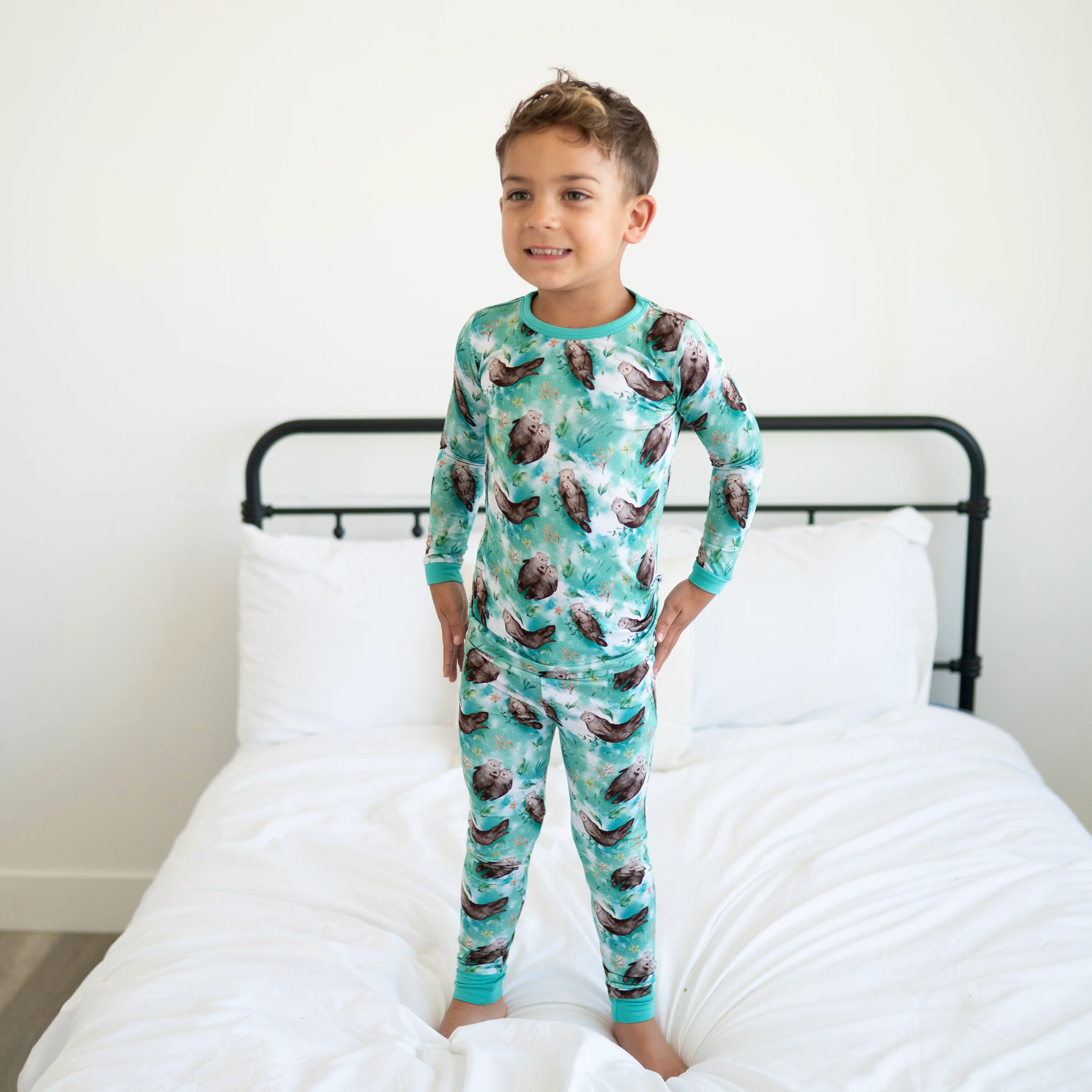 Classic PJ Set - Otters - Luxe - Image 15