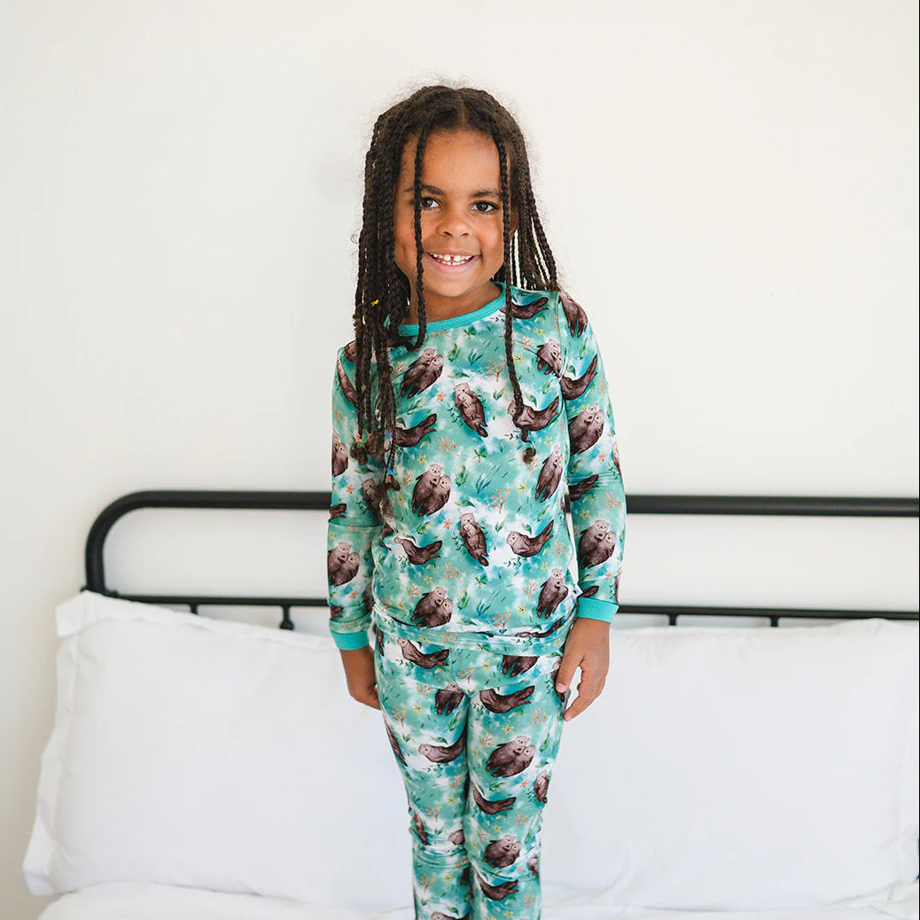 Classic PJ Set - Otters - Luxe - Image 5