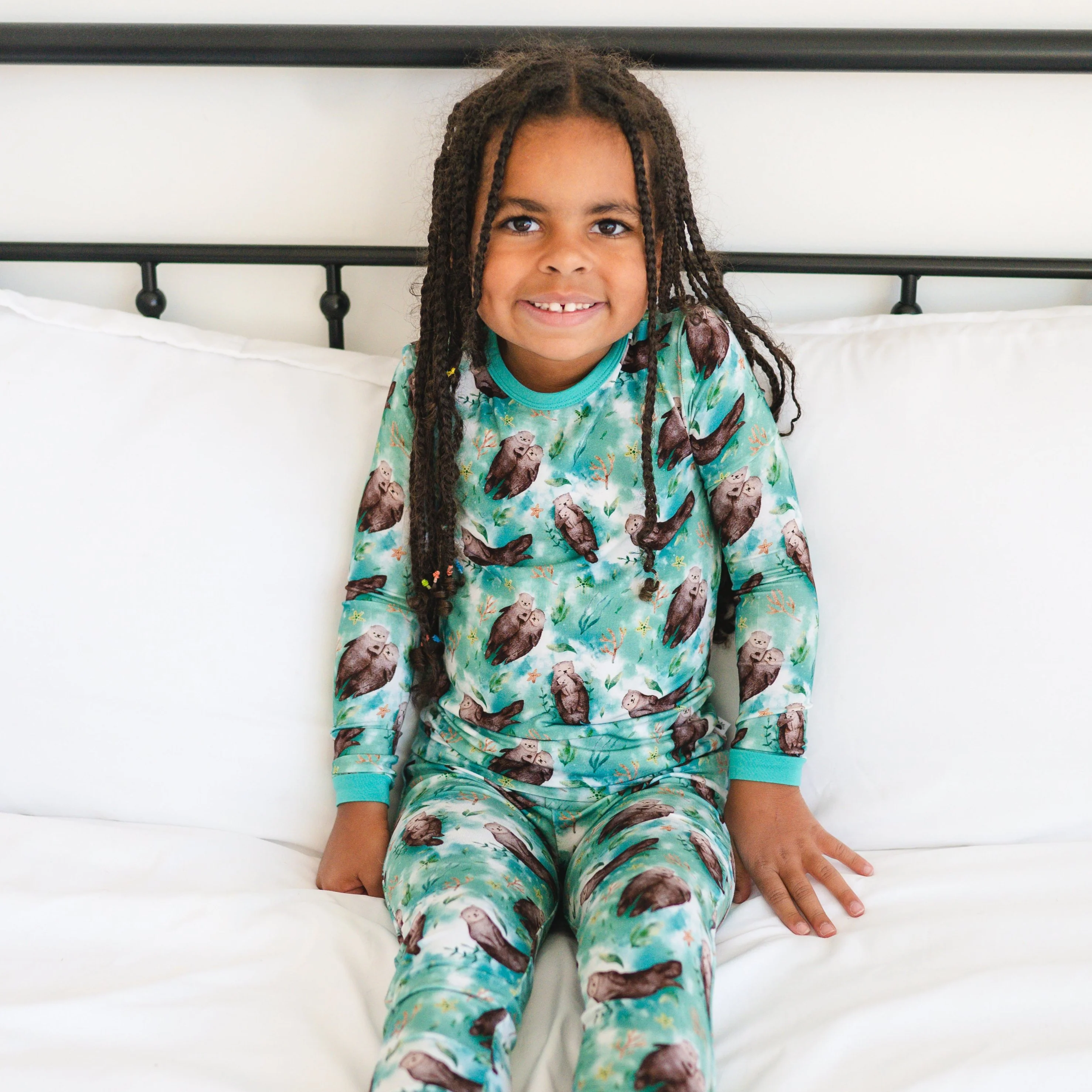 Classic PJ Set - Otters - Luxe - Image 8