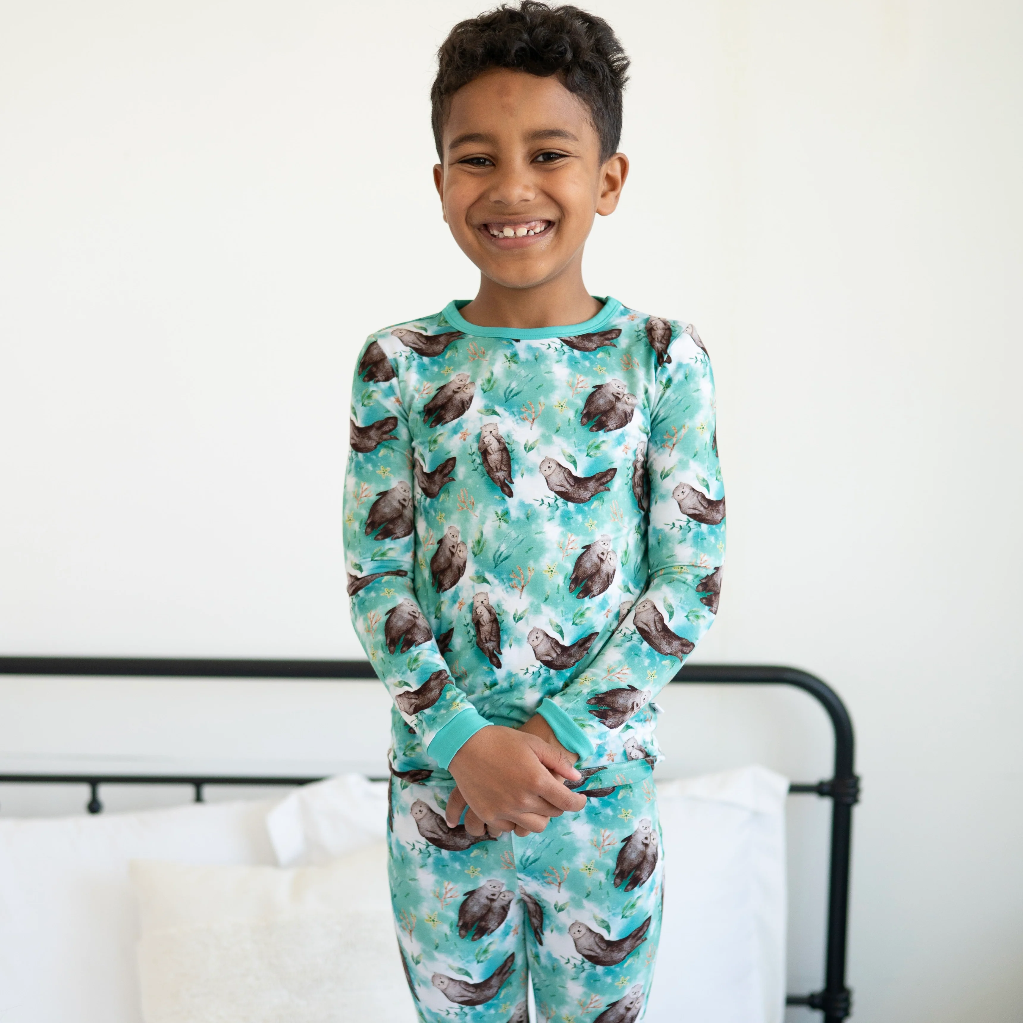 Classic PJ Set - Otters - Luxe - Image 9