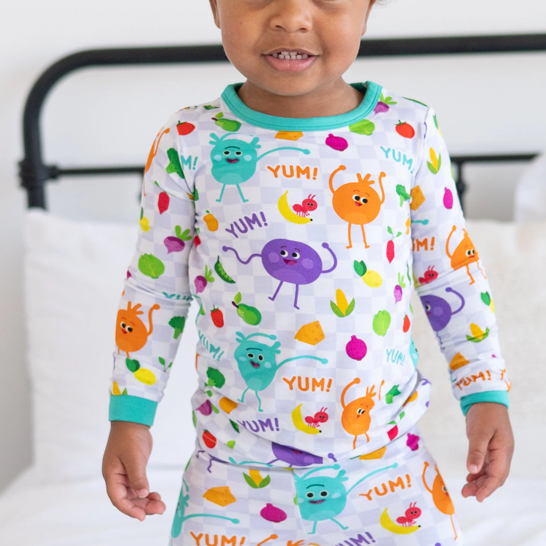 Classic PJ Set - Super Simple™ Bumble YUMS - Tencel™ Modal - Image 3