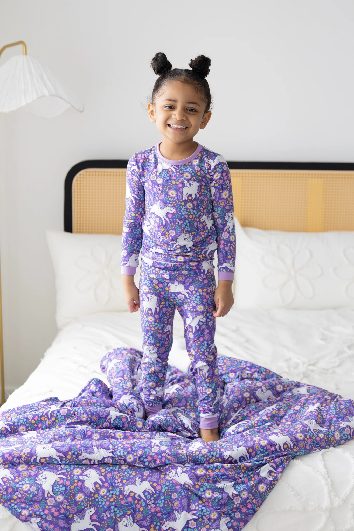 Classic PJ Set - Unicorn - Tencel Modal - Image 5