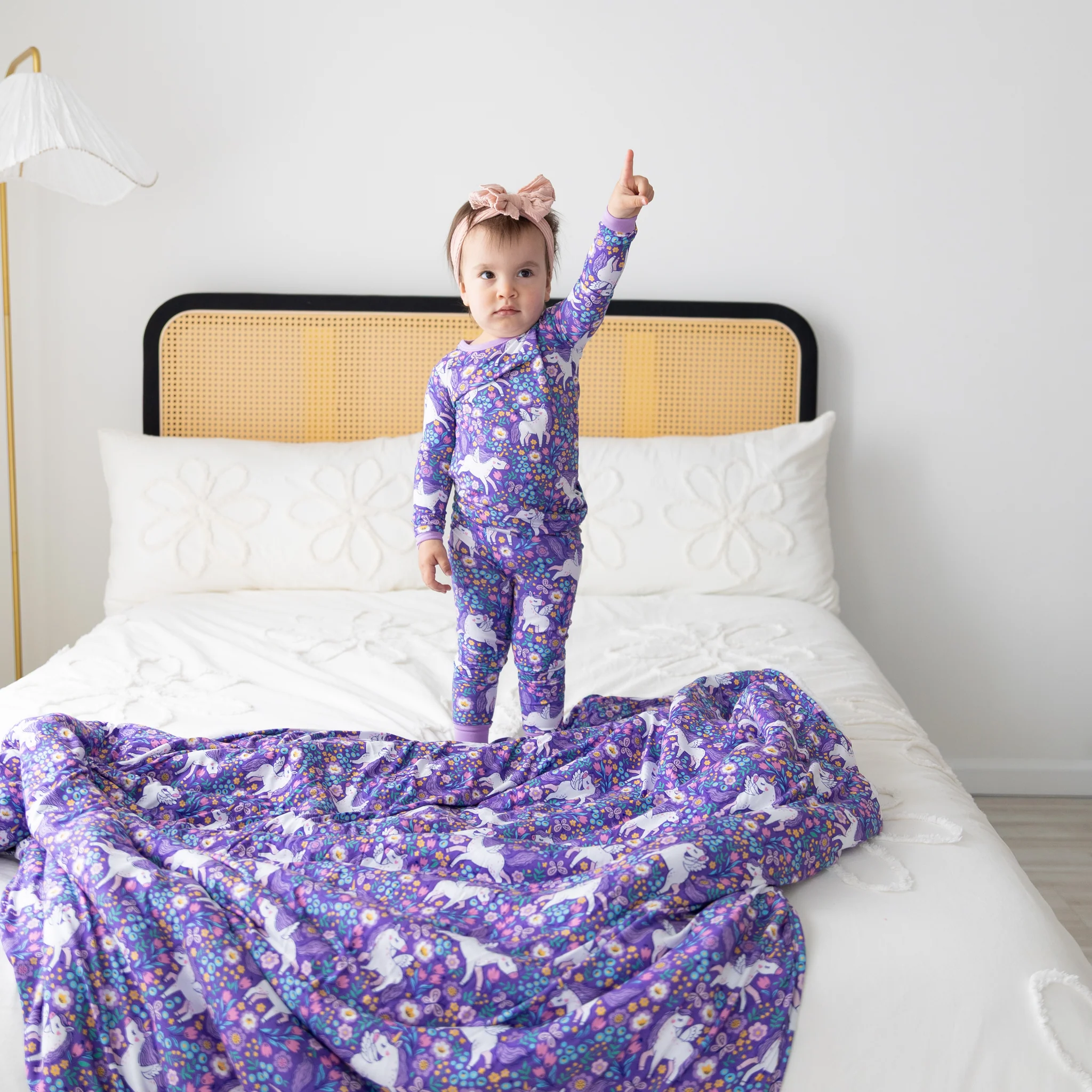 Classic PJ Set - Unicorn - Tencel Modal - Image 7
