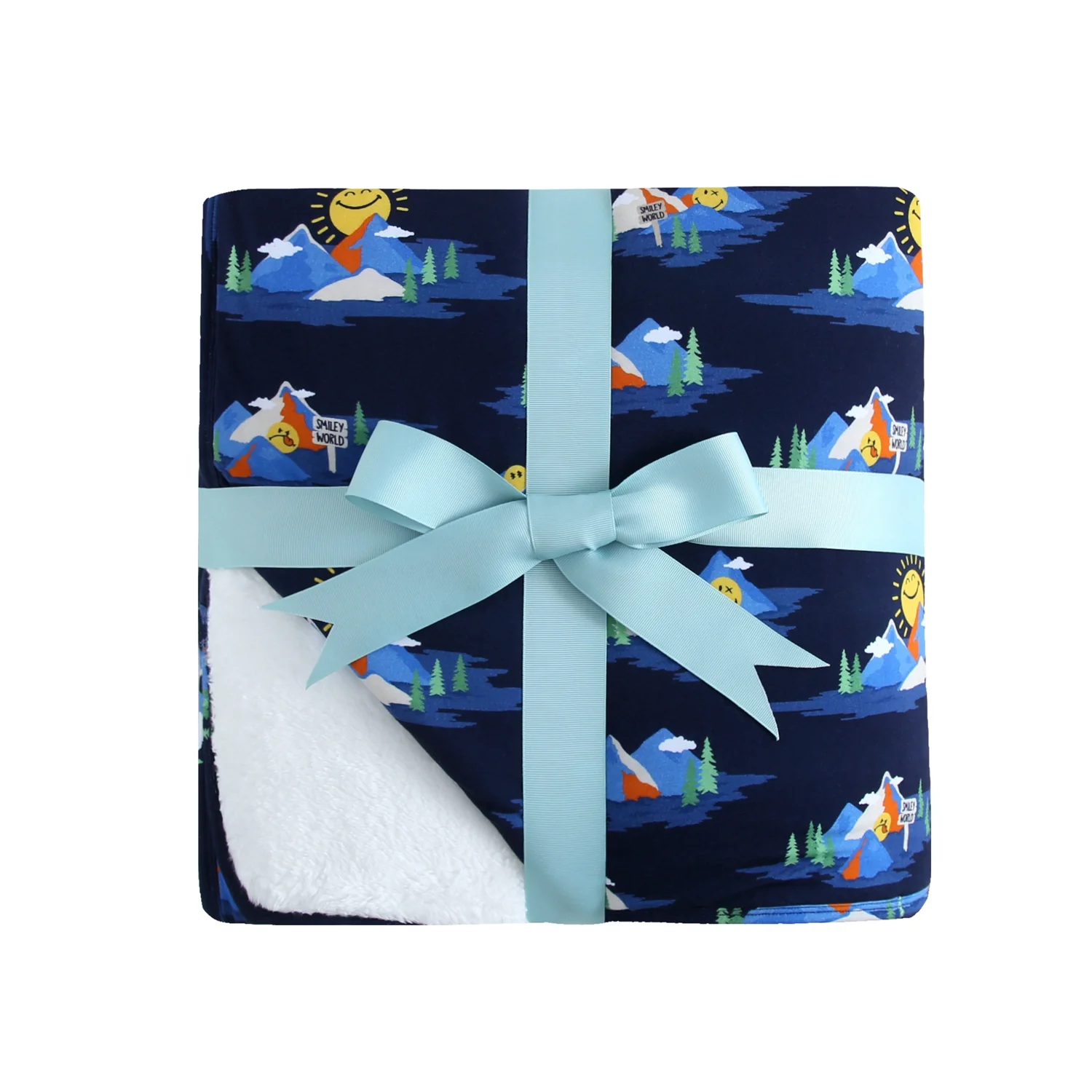 Couch Luxe Plushy Blanket  - Mount SmileyWorld®  - Luxe Bamboo - Image 3