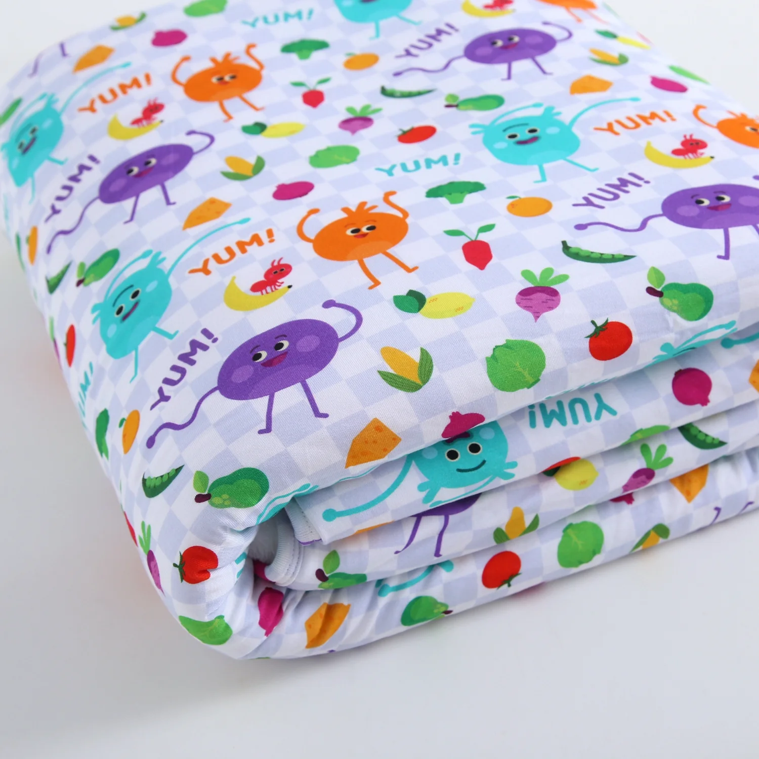 Couch Luxe Plushy Blanket - Super Simple™ Bumble YUMS - Luxe Bamboo - Image 3