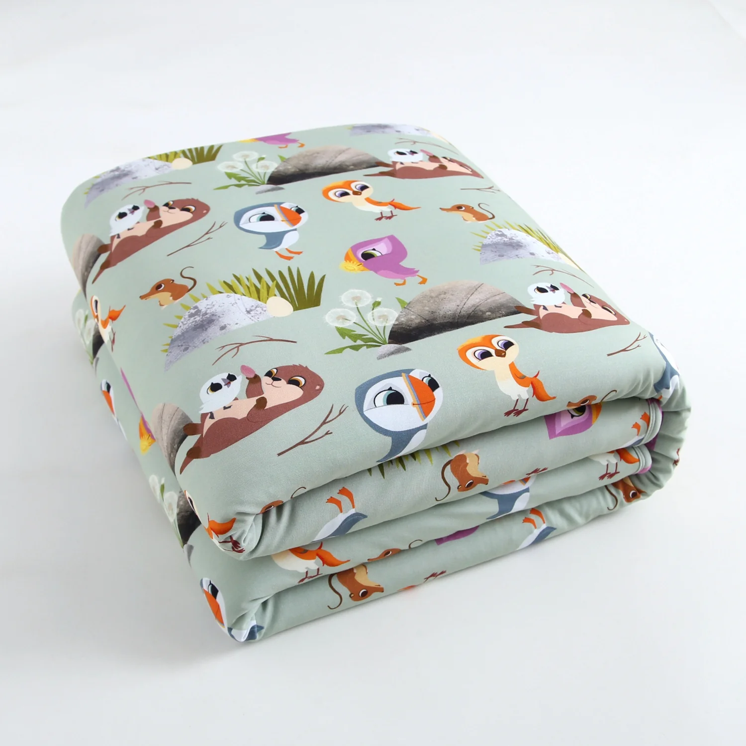 Couch Luxe Plushy - Puffin Rock™ -The Burrow - Tencel™ Modal - Image 4