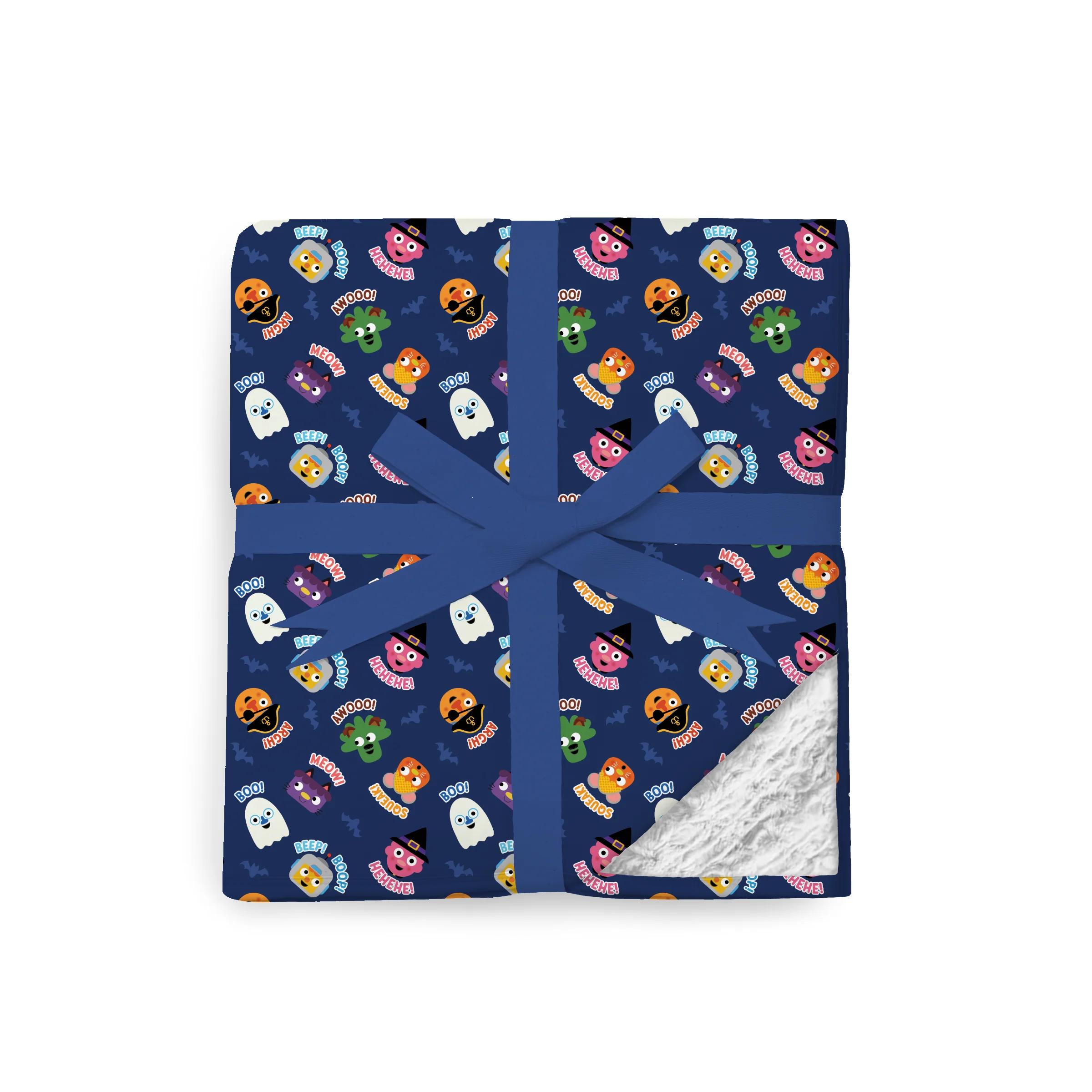 PREORDER - SHIPS SEPTEMBER- Couch Luxe Plushy  - Super Simple™ Knock Knock Trick or Treat - Tencel Modal