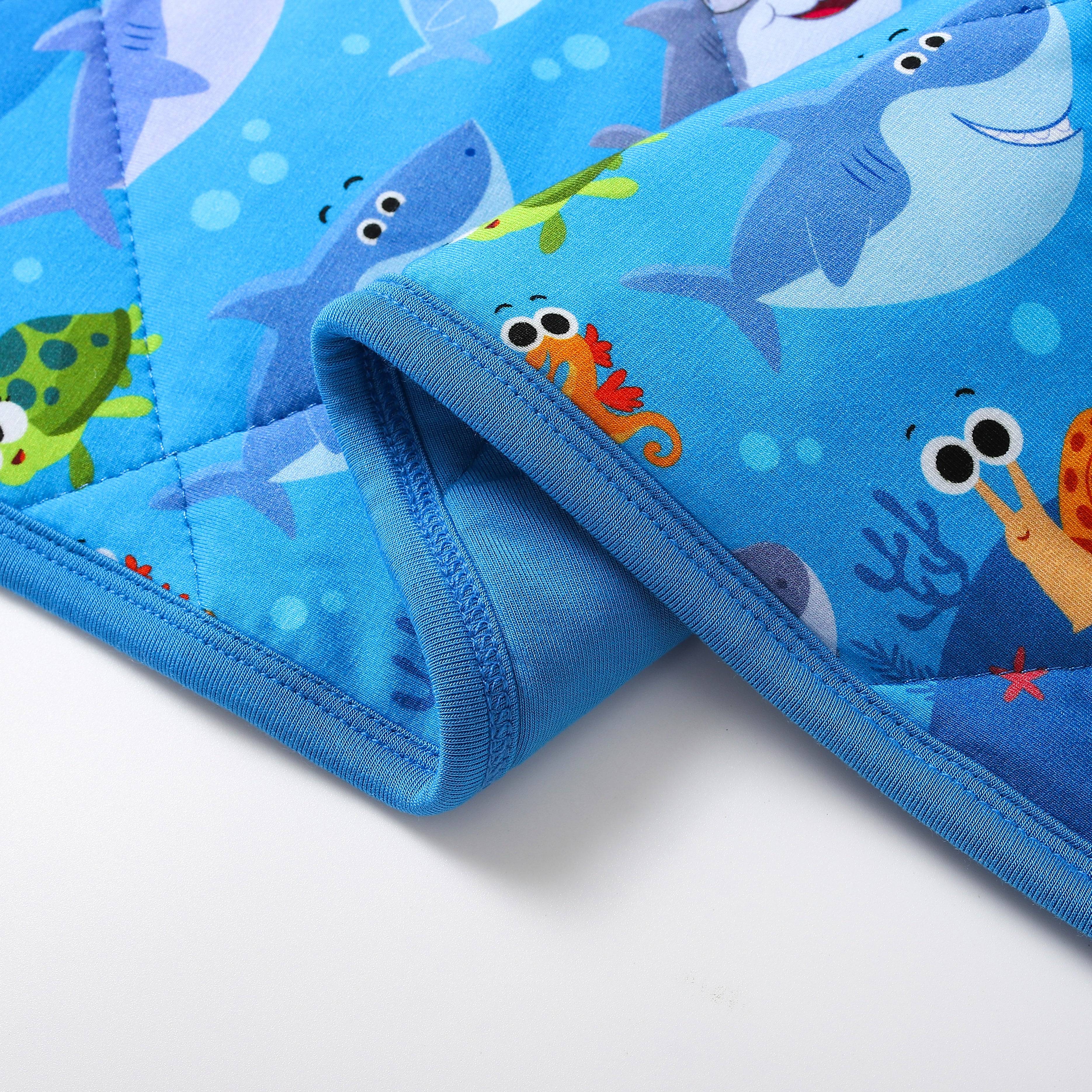 Couch Quilty - Super Simple™ Baby Shark - Luxe Bamboo - Image 3