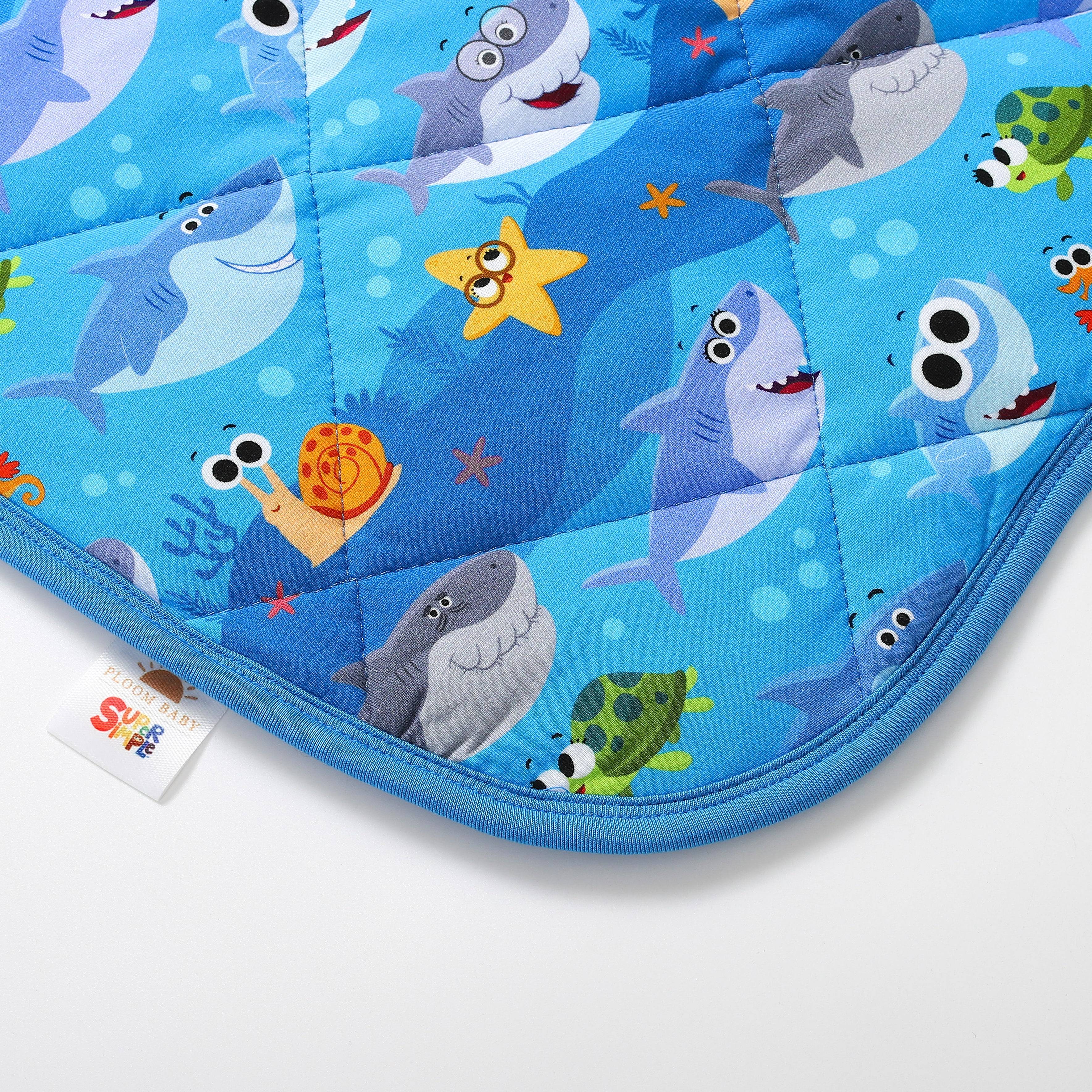 Couch Quilty - Super Simple™ Baby Shark - Luxe Bamboo - Image 4