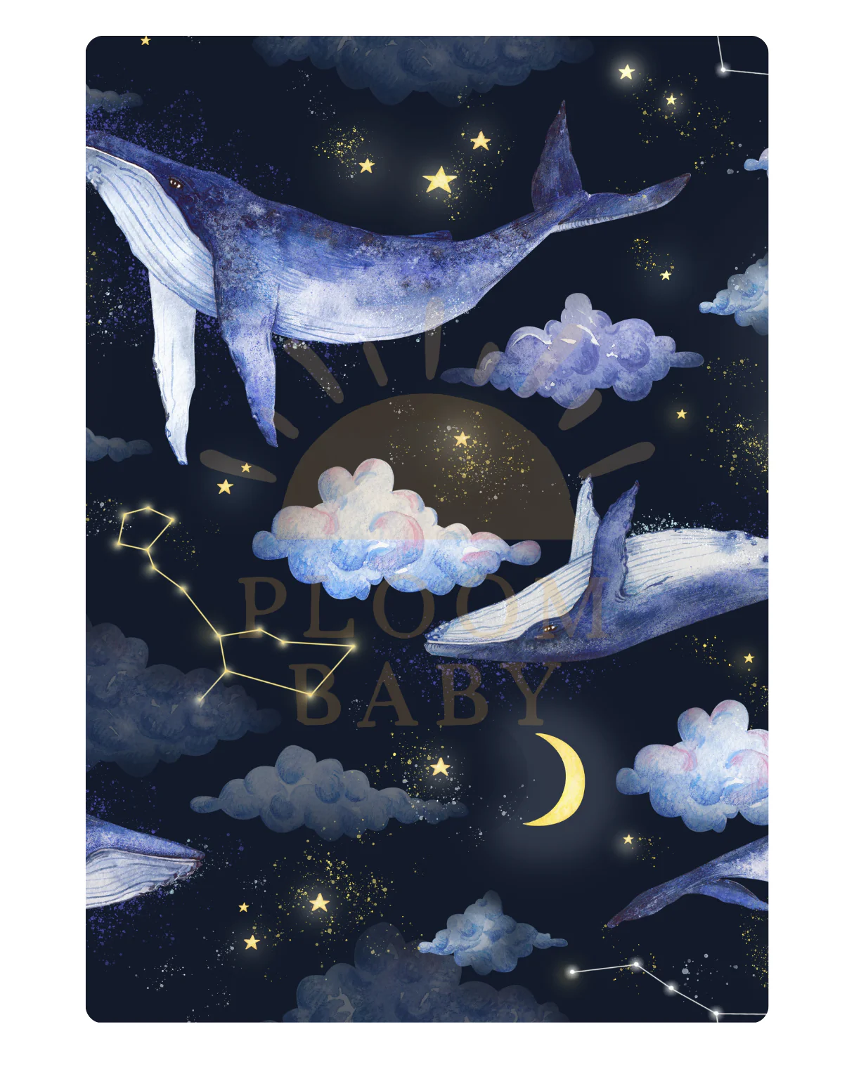 PREORDER - SHIPS SEPTEMBER - Couch Quilty - Whaley Sleepy - Tencel Modal - Image 2