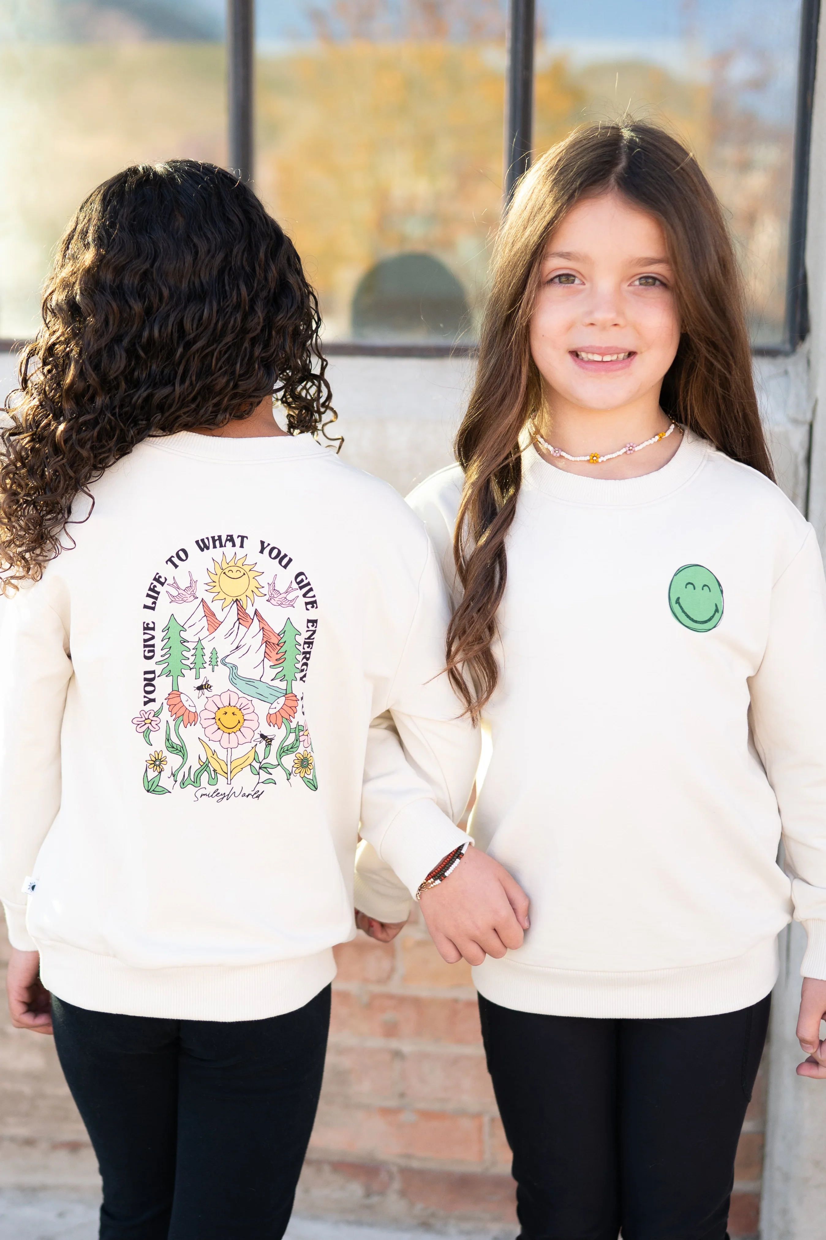 Crewneck - SmileyWorld® Energy - Luxe Bamboo Cotton French Terry - Image 5