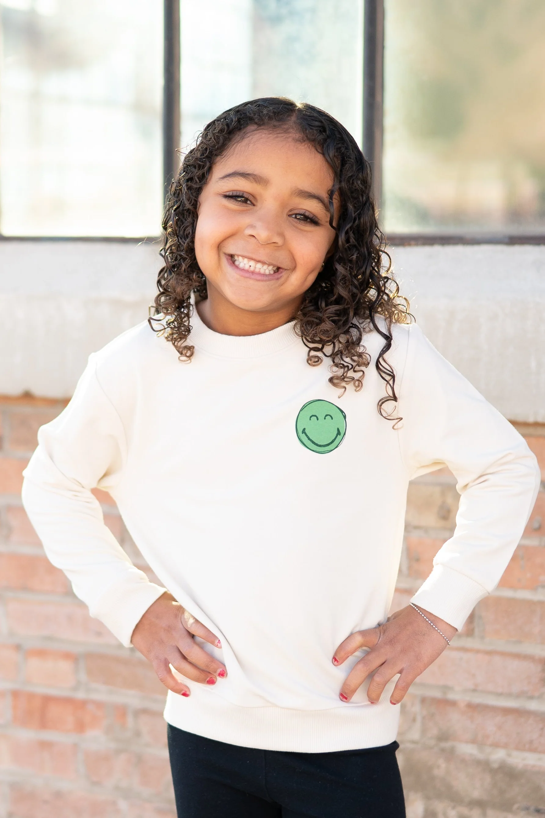 Crewneck - SmileyWorld® Energy - Luxe Bamboo Cotton French Terry - Image 7