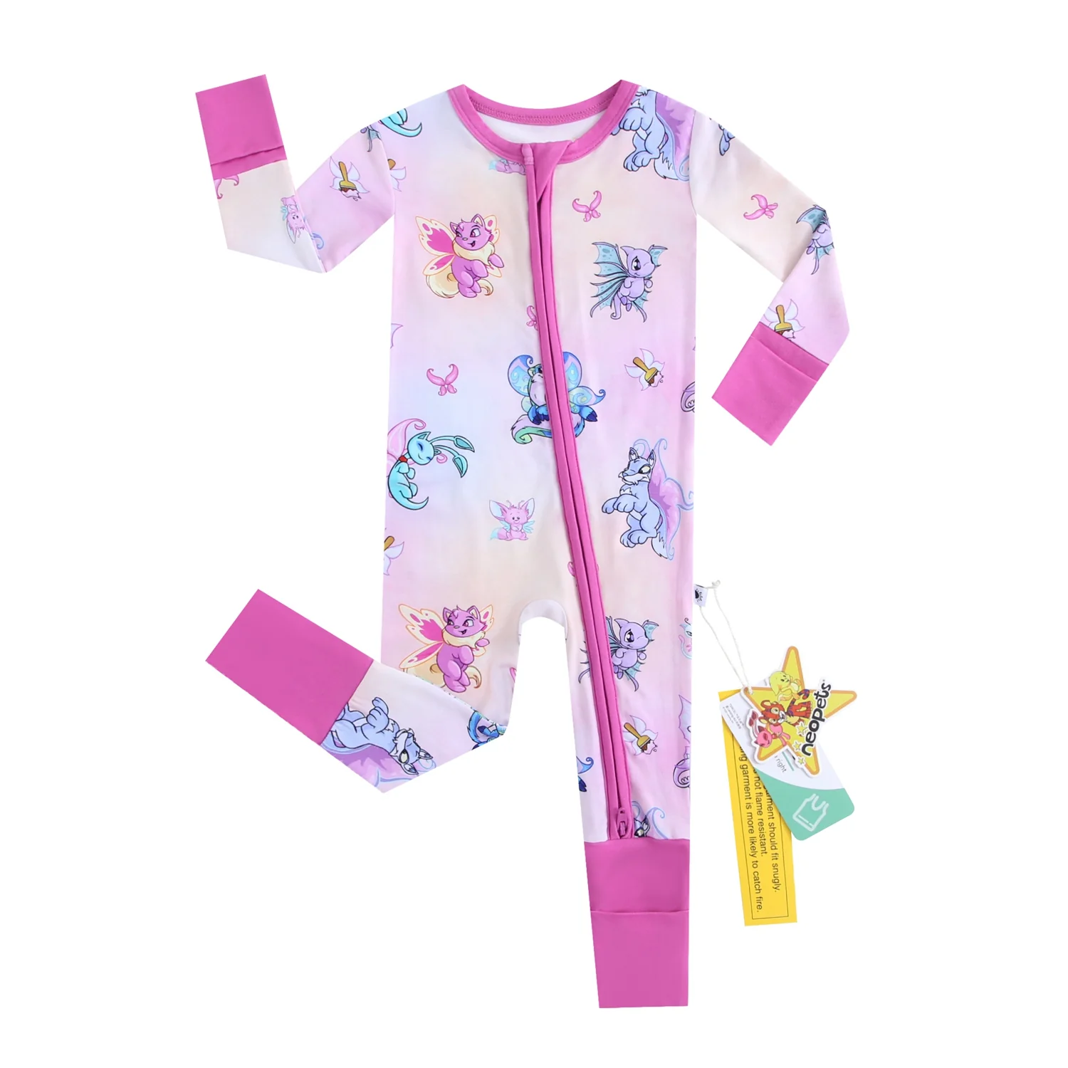 Flexi-Fit Zip PJ - Neopets® Faerie - Tencel™  Modal - Image 9