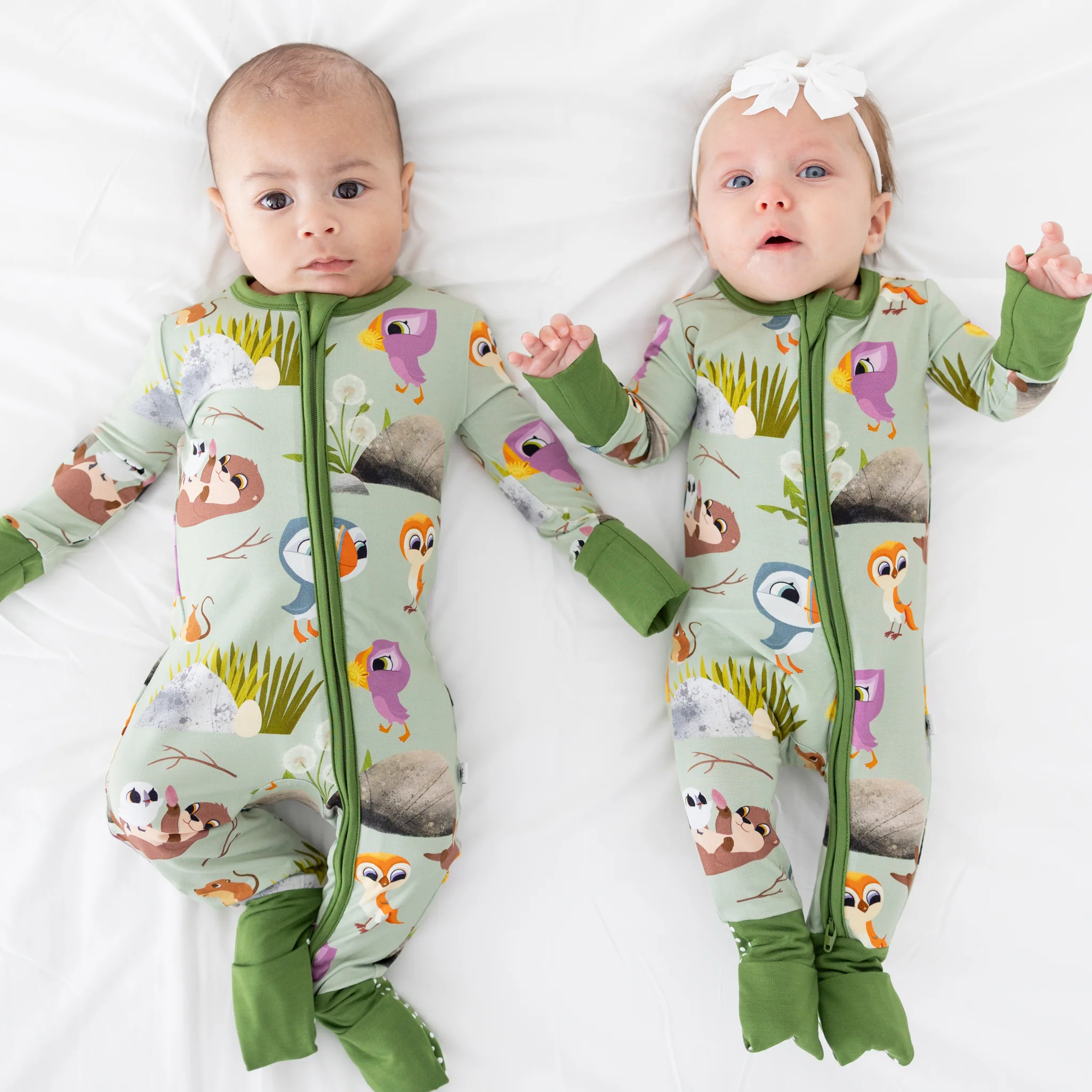 Flexi-Fit Zip PJ - Puffin Rock™ - The Burrow - Tencel™ Modal - Image 2