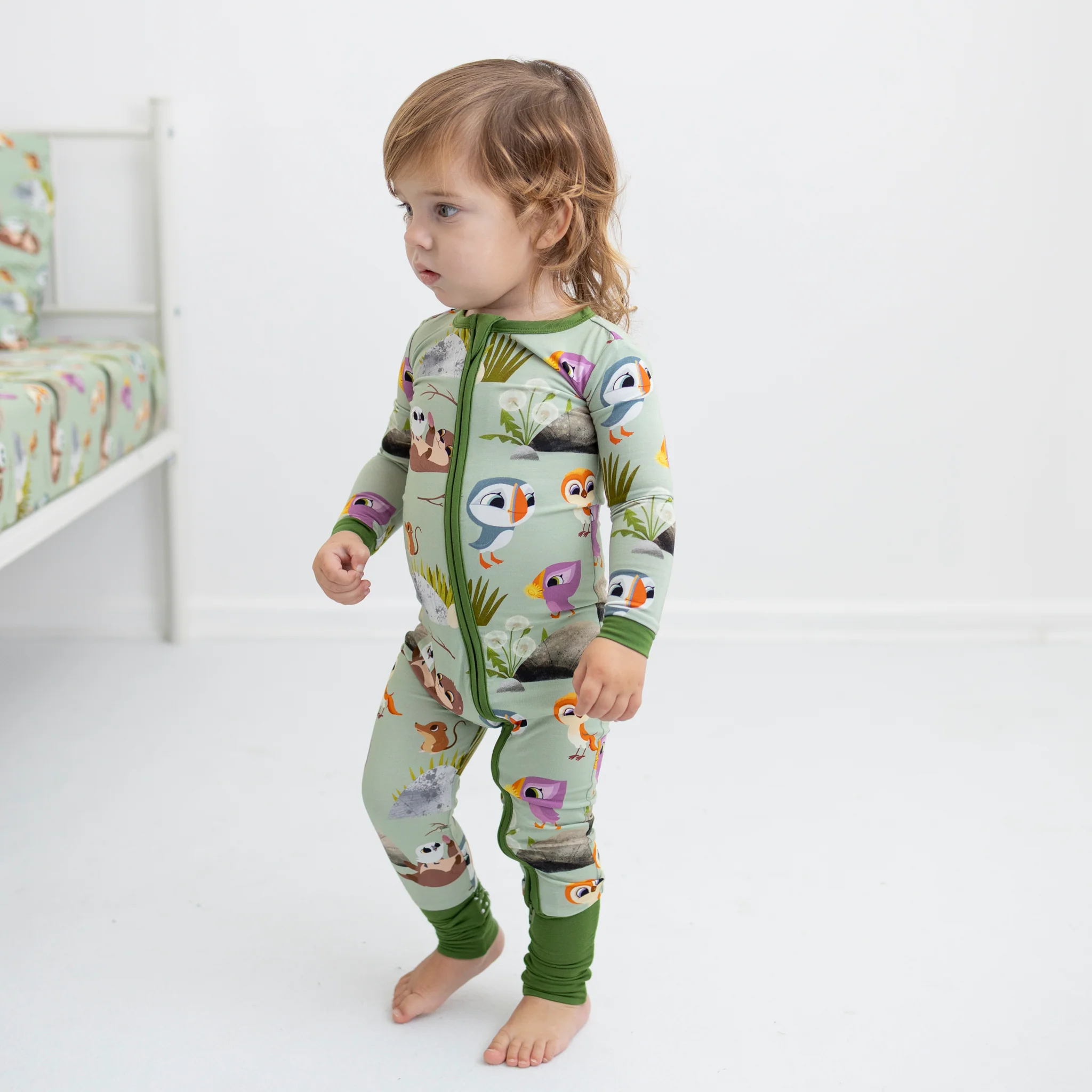Flexi-Fit Zip PJ - Puffin Rock™ - The Burrow - Tencel™ Modal - Image 8