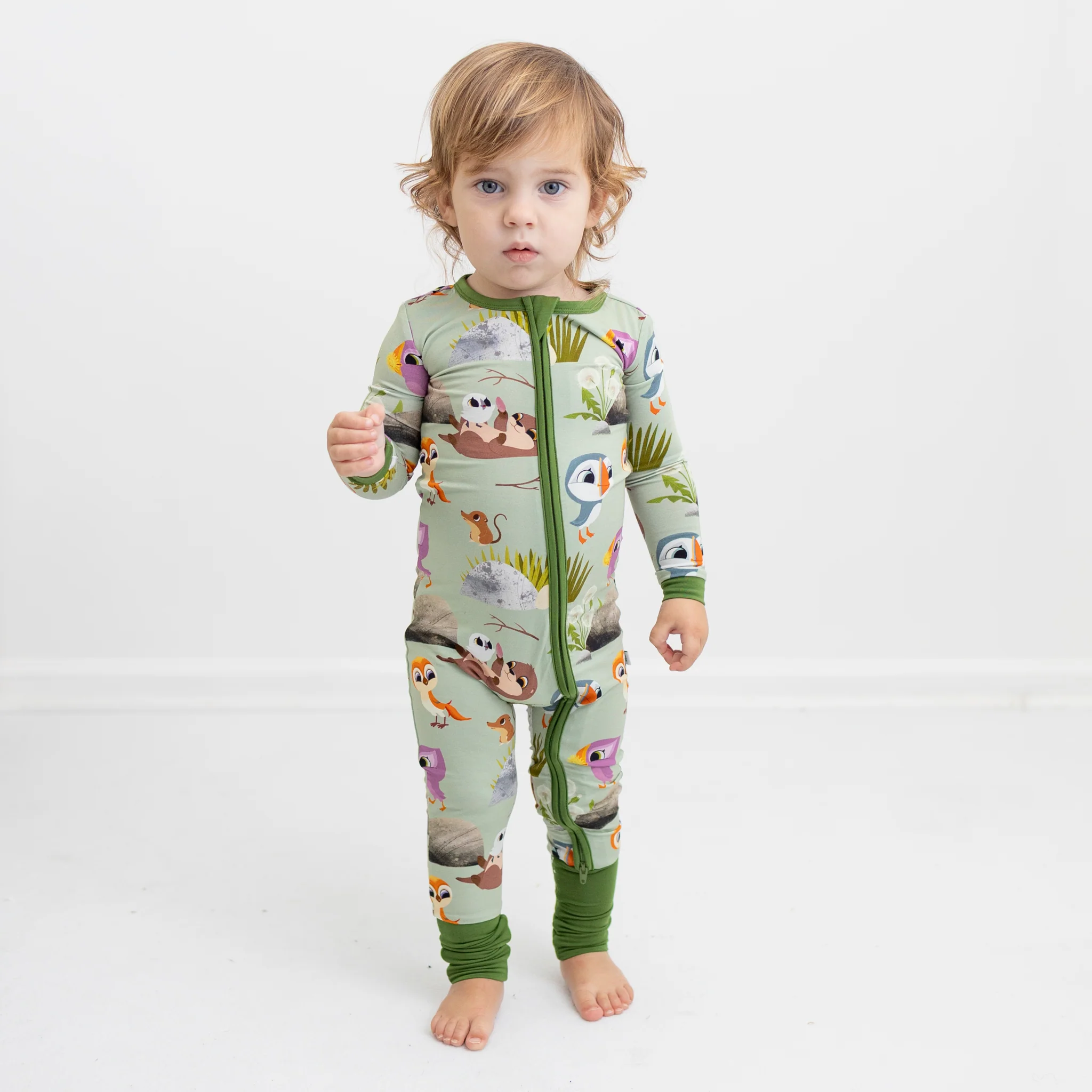 Flexi-Fit Zip PJ - Puffin Rock™ - The Burrow - Tencel™ Modal - Image 9
