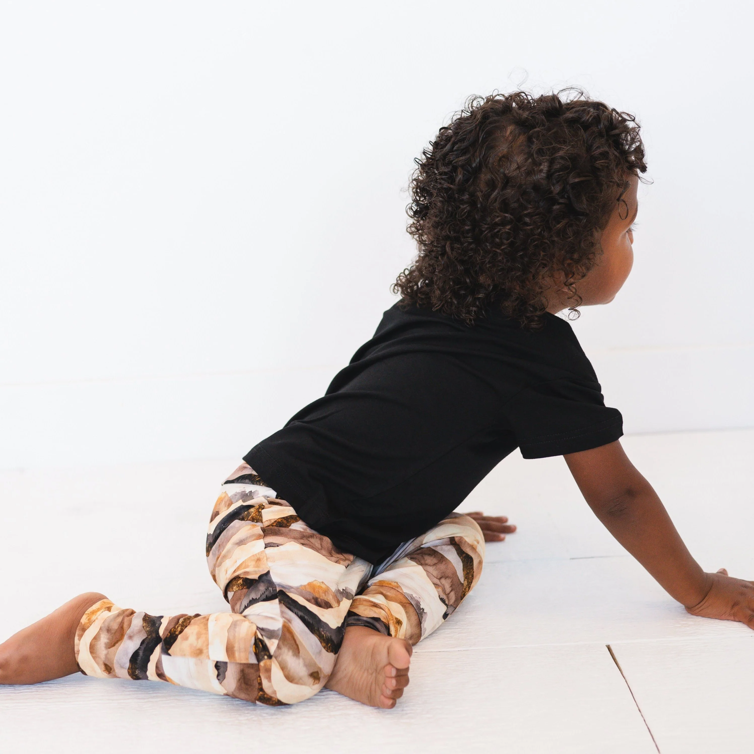 Grow With Me Pant - Mountain Range - Luxe Bamboo - Image 4