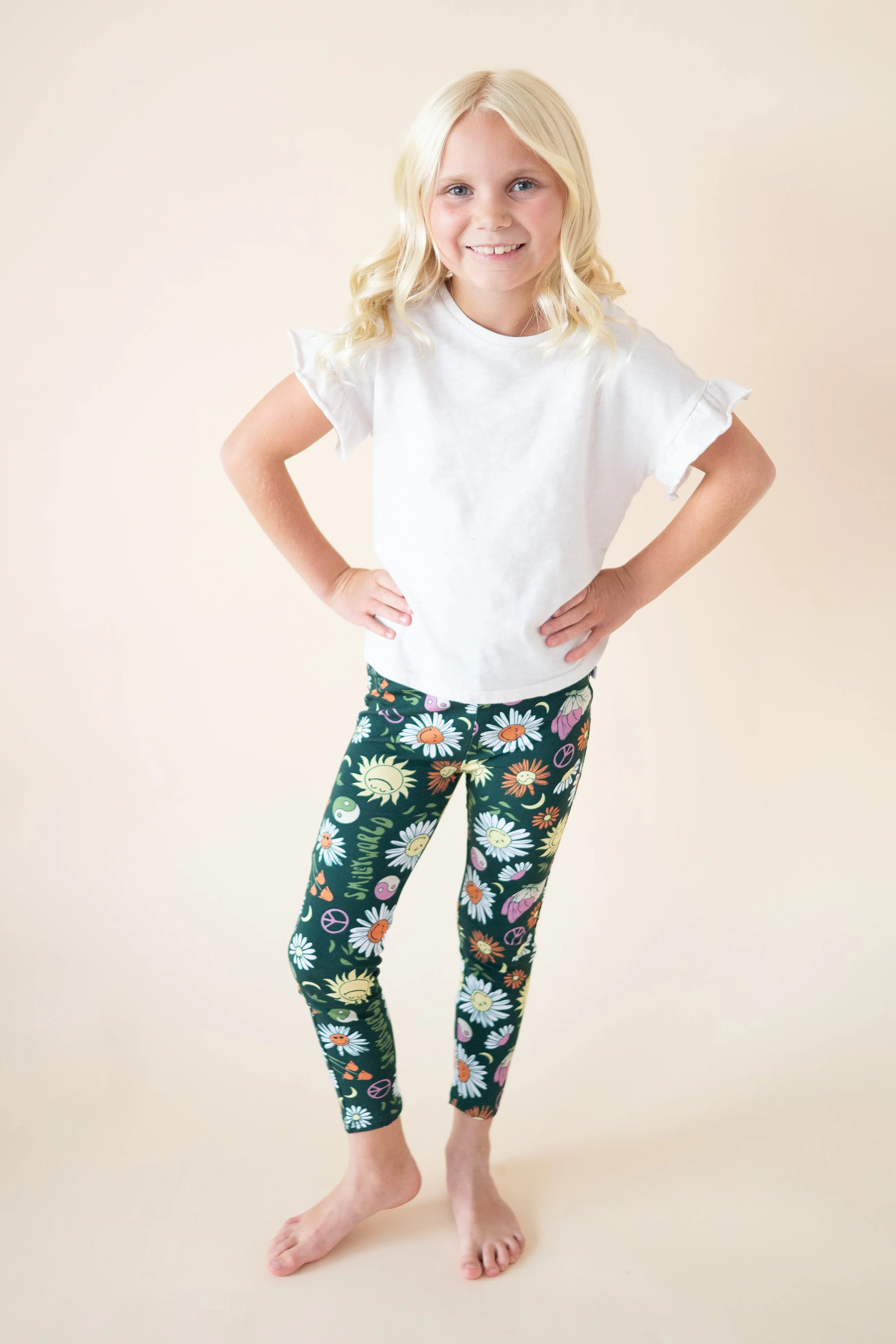 Luxe Legging - SmileyWorld® Groovy - Luxe Bamboo - Image 7