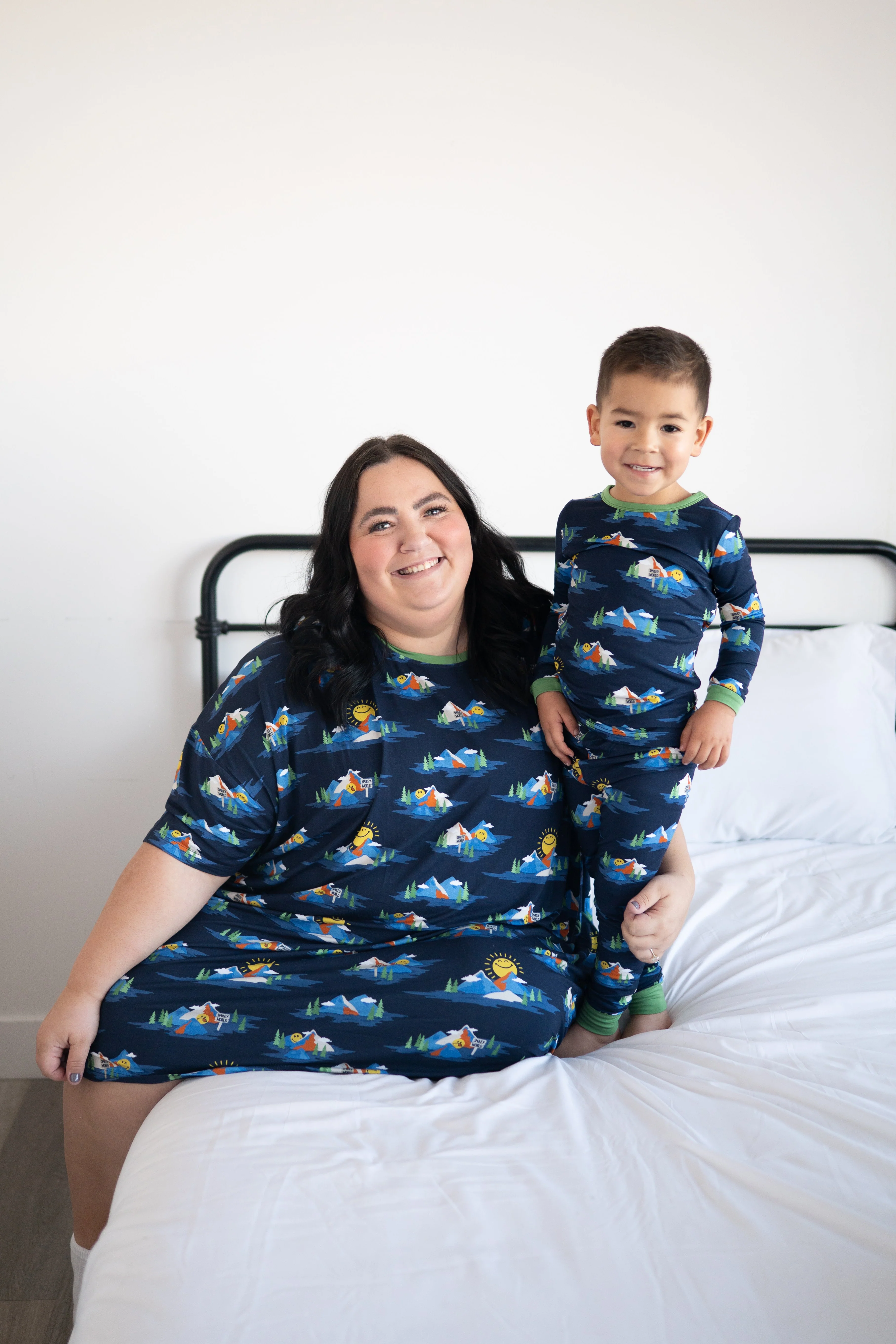 Mega Sleep Tee - Mount SmileyWorld®  - Luxe Bamboo - Image 5