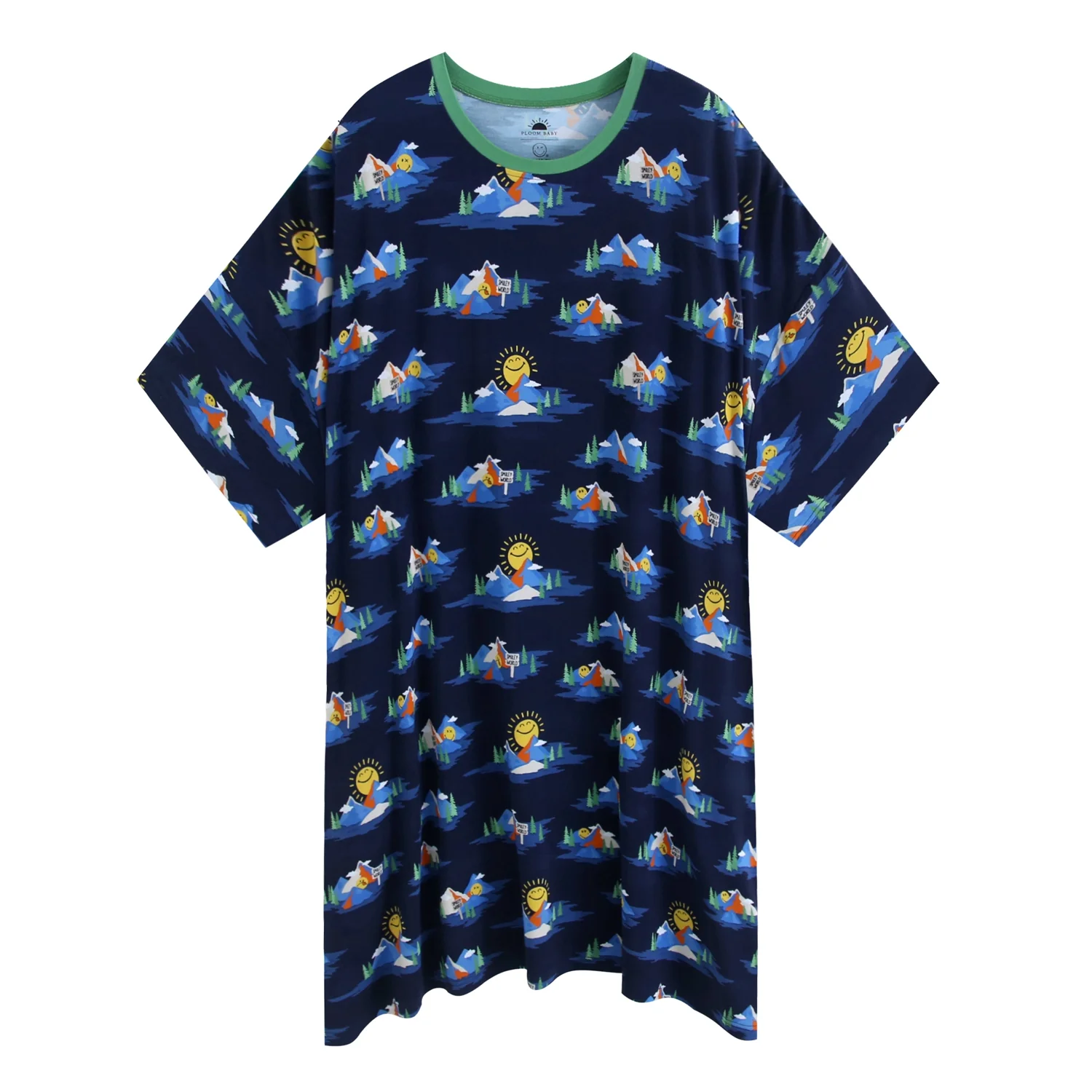 Mega Sleep Tee - Mount SmileyWorld®  - Luxe Bamboo - Image 8