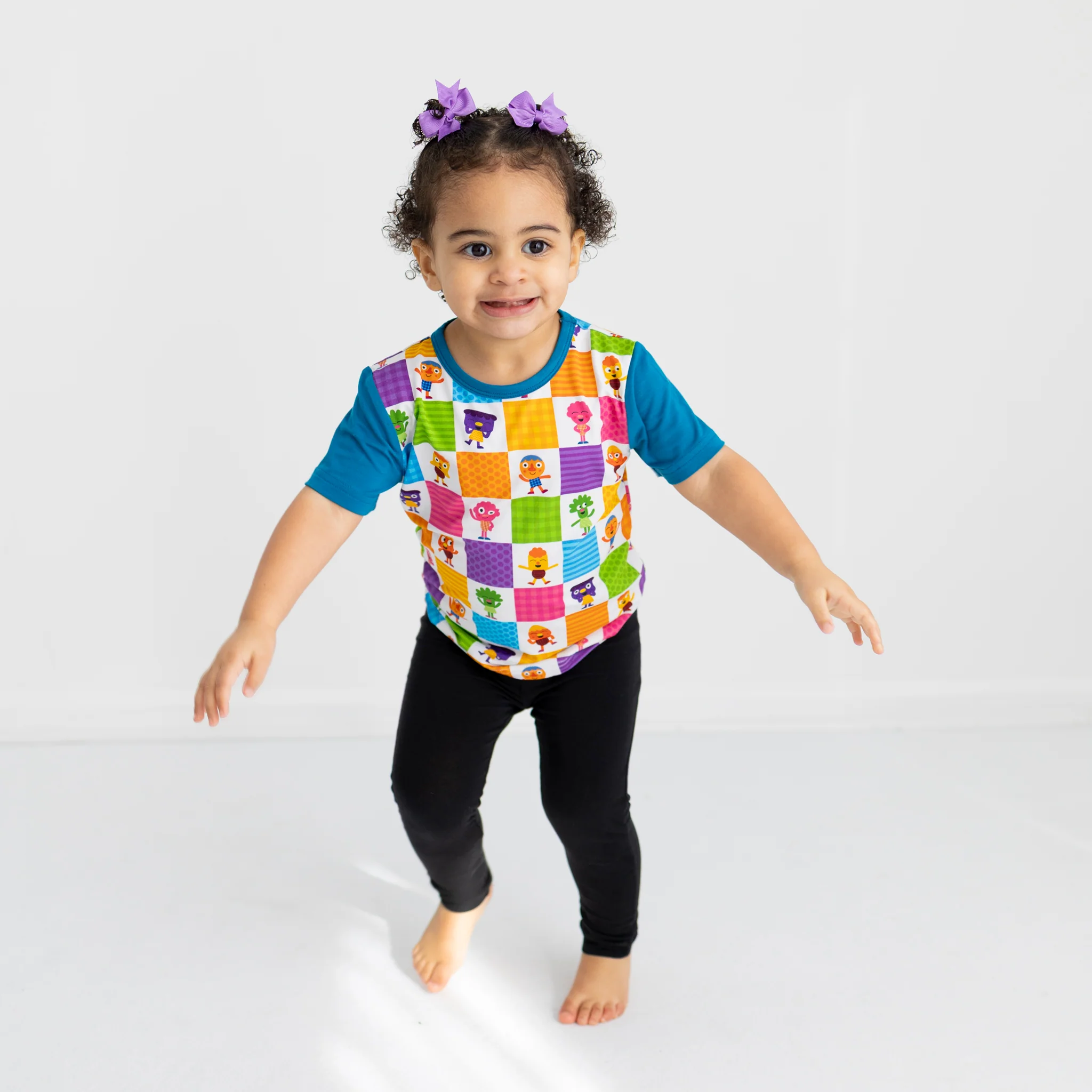 T-shirt - Super Simple™ Noodle & Pals - If You're Happy - Tencel Modal - Image 3