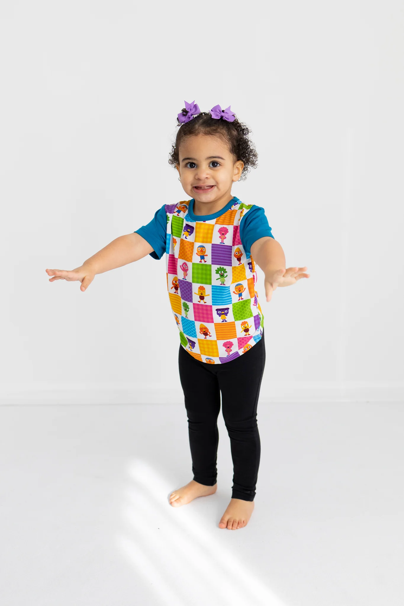 T-shirt - Super Simple™ Noodle & Pals - If You're Happy - Tencel Modal - Image 7