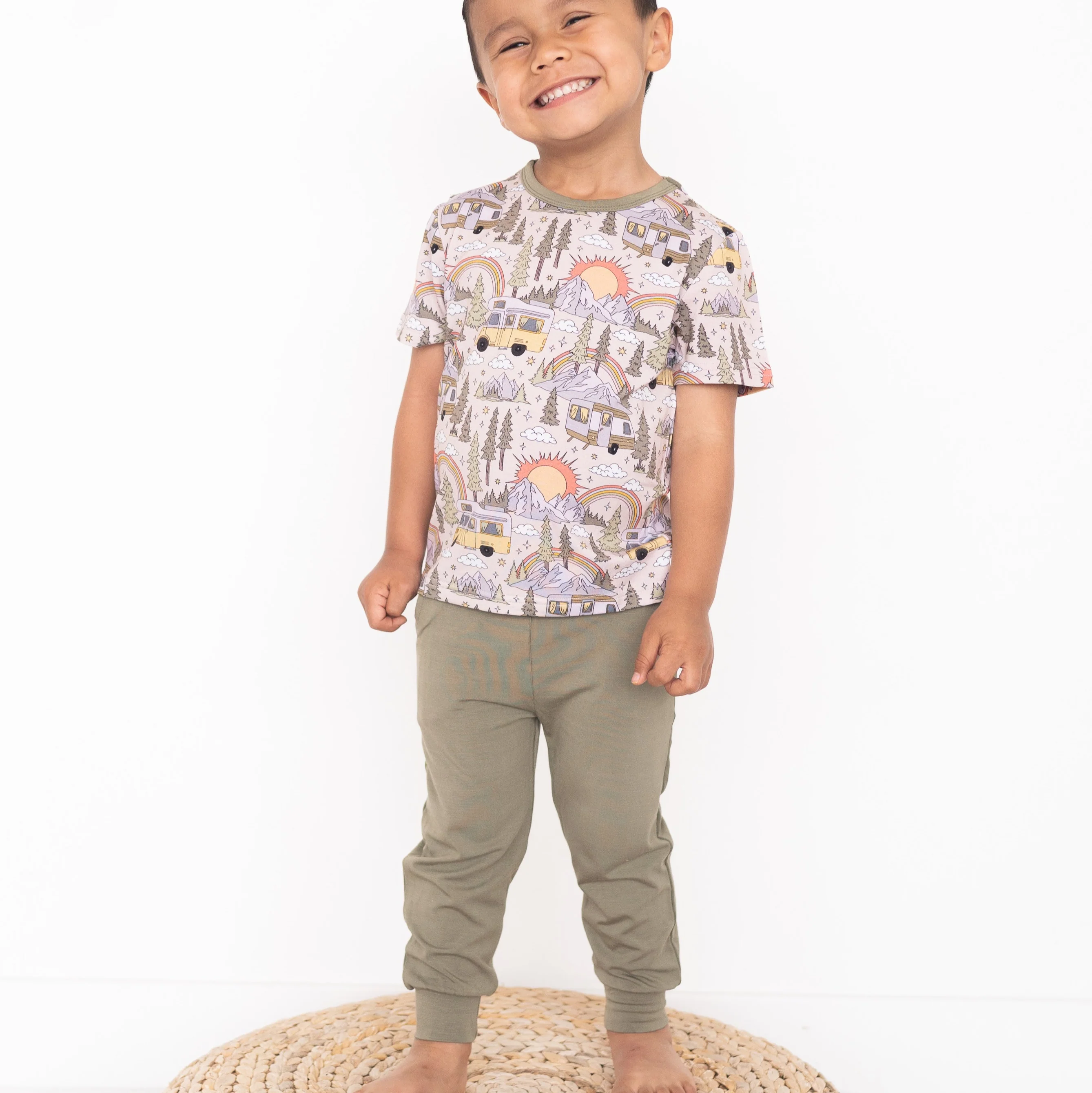 Ploom Jogger - Vintage Green - Luxe Bamboo - Image 4