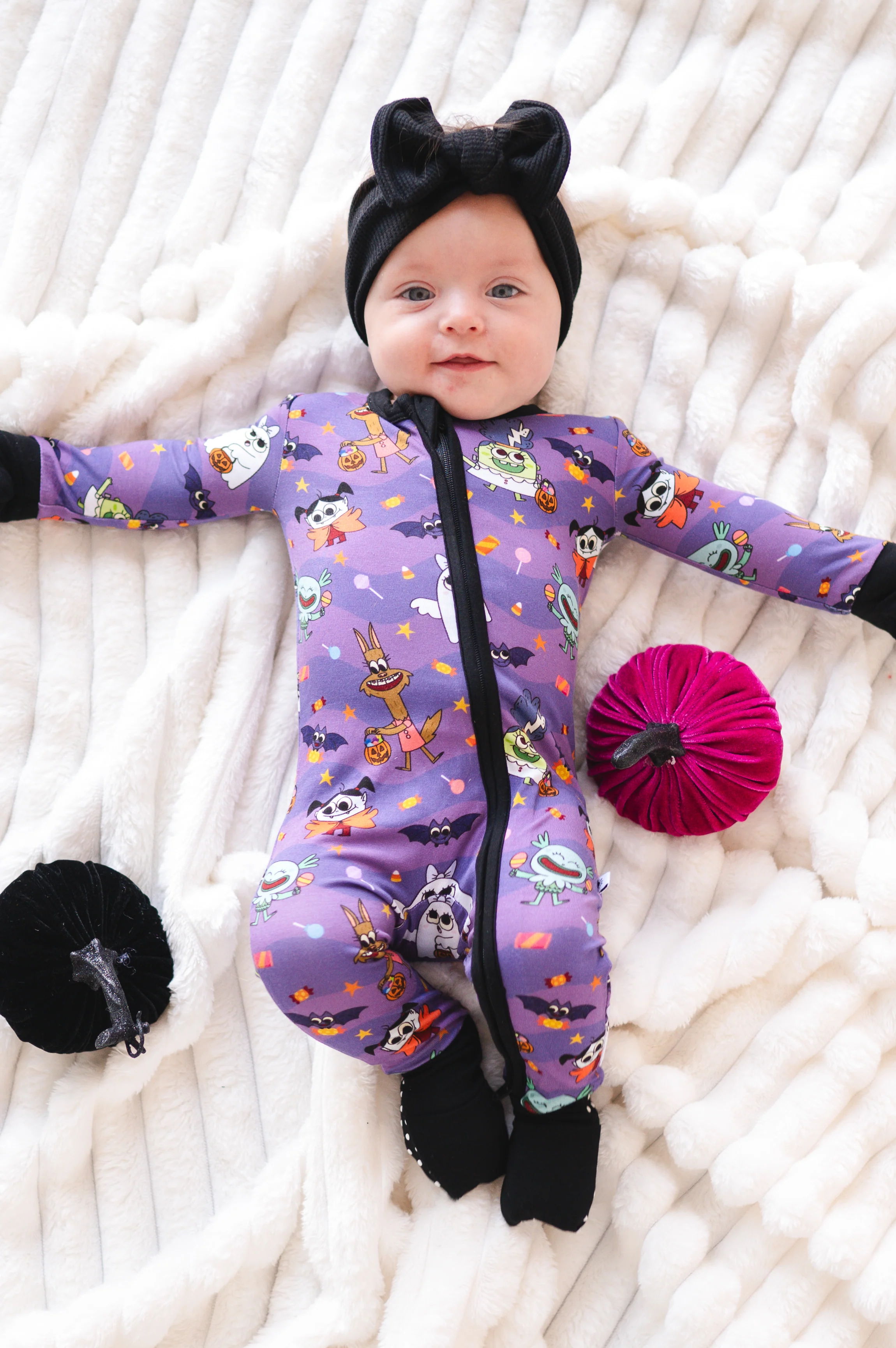 Flexi-Fit Zip PJ - Super Simple™ Monster Party - Luxe Bamboo - Image 2