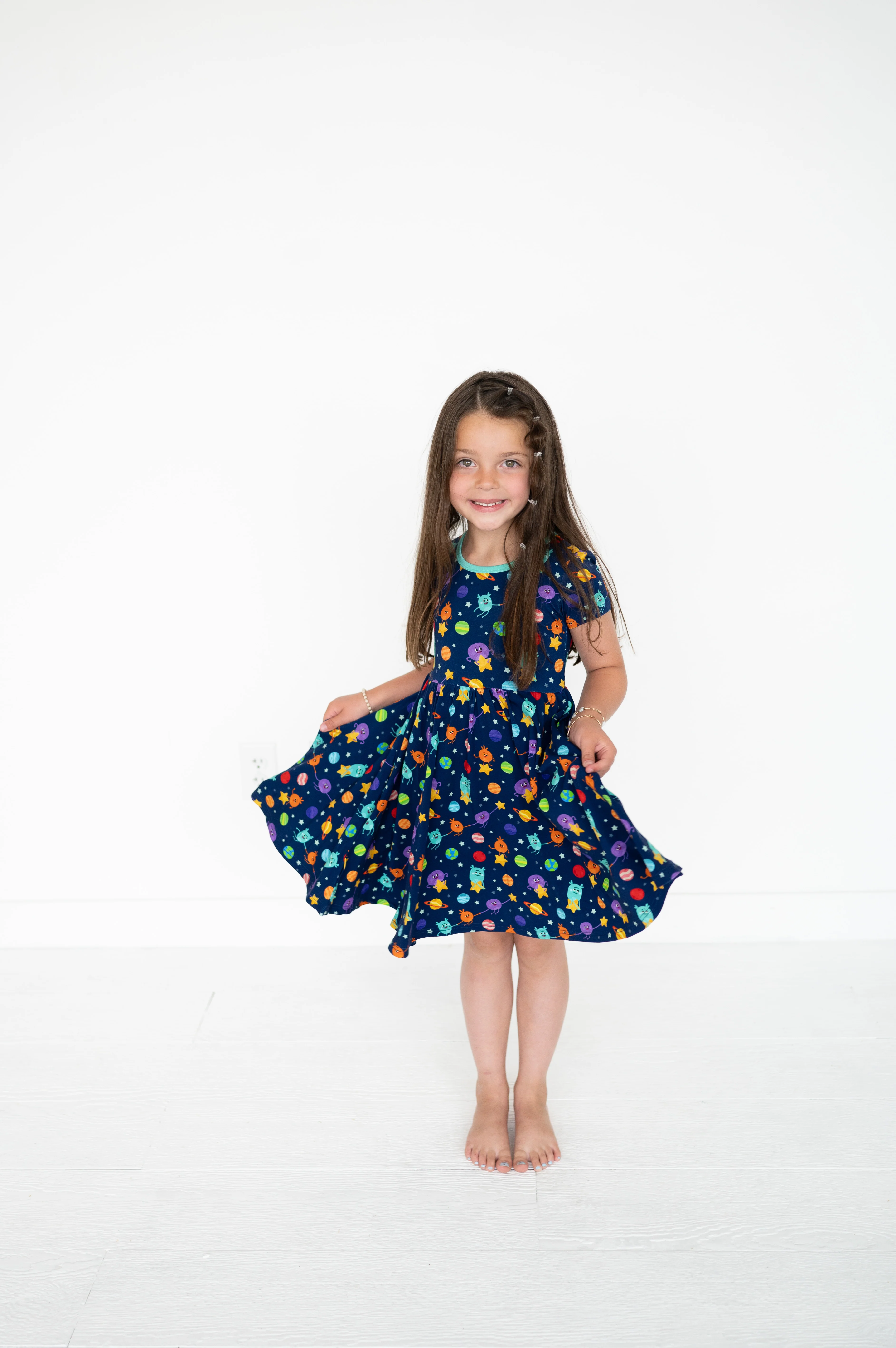 Dress - Super Simple™ Bumble Nums in Space - Luxe Bamboo - Image 7