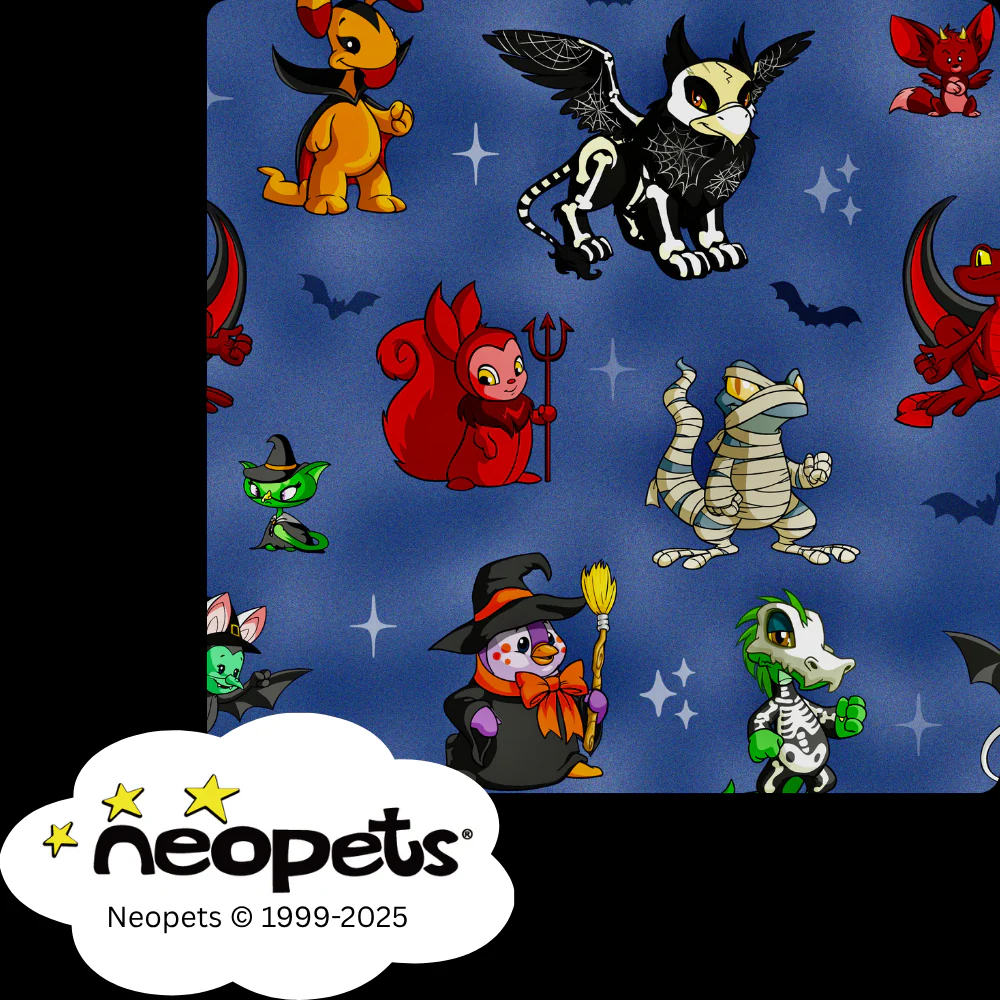 Womens Fit Jogger- Halloween - NEOPETS® - Luxe - Image 7