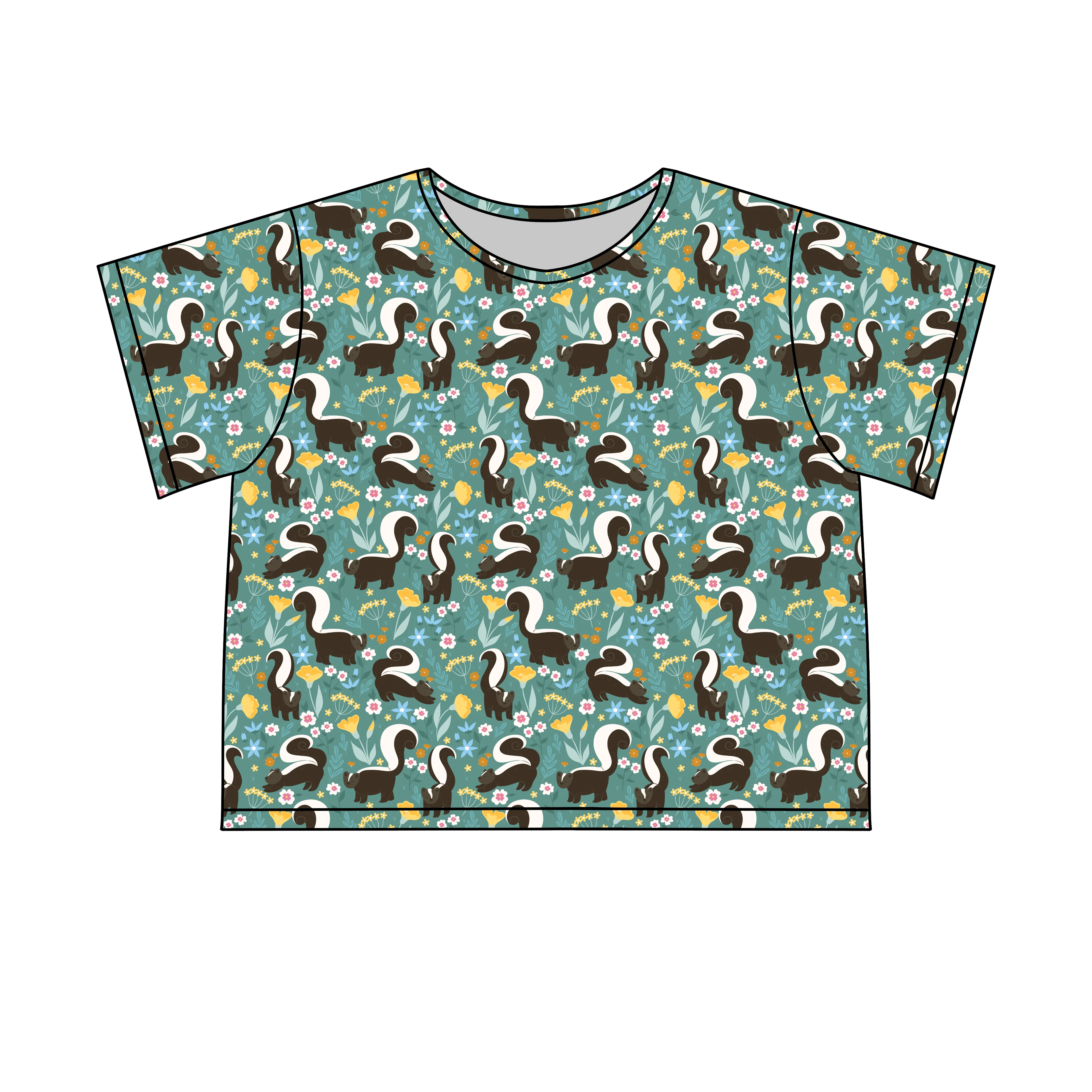 PREORDER - SHIPS SEPTEMBER - Adult Mega Sleep Teet - Stinky Skunk - Tencel Modal