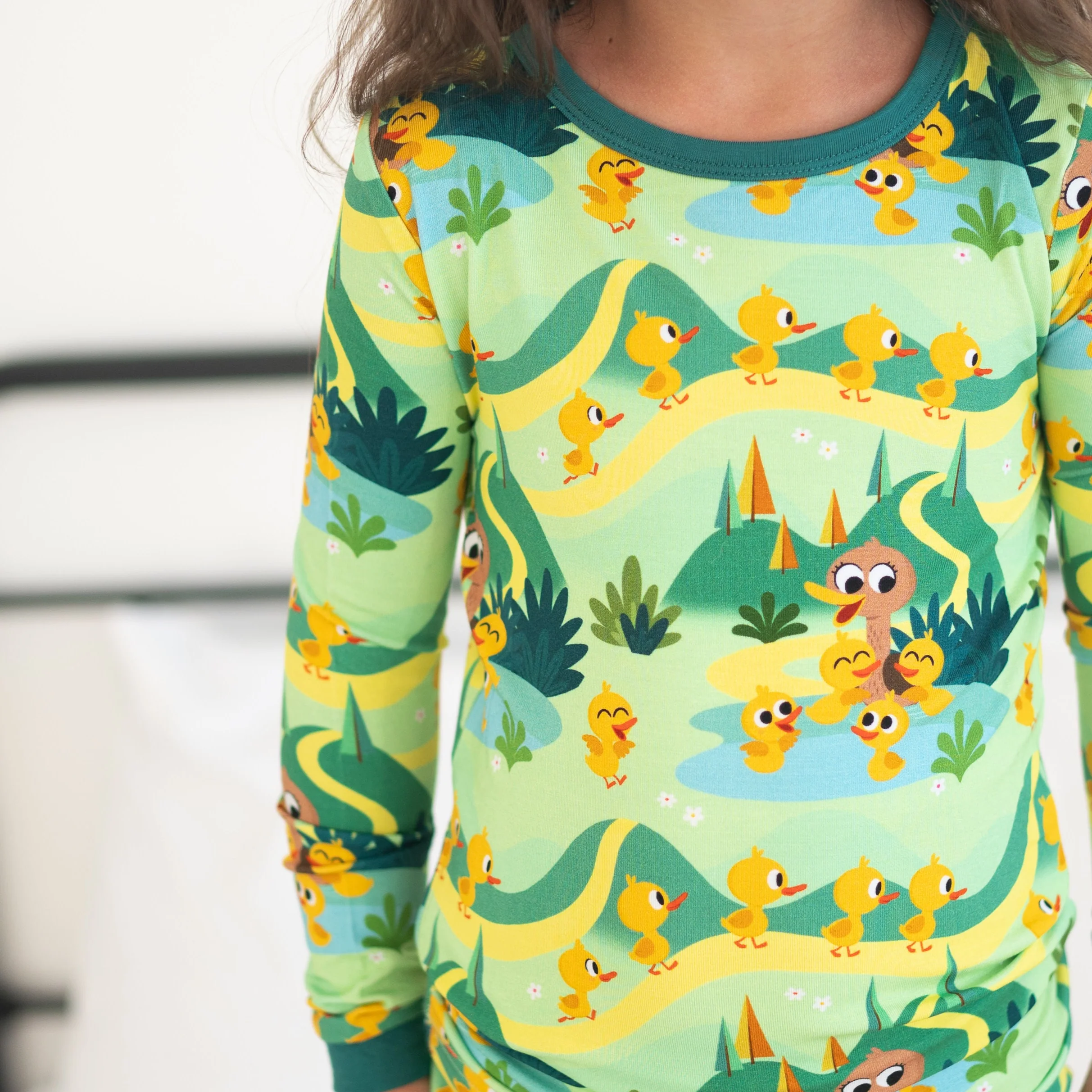 Super Simple™ 5 Little Ducks - Classic Fit PJ Set - Tencel™ Modal - Image 2